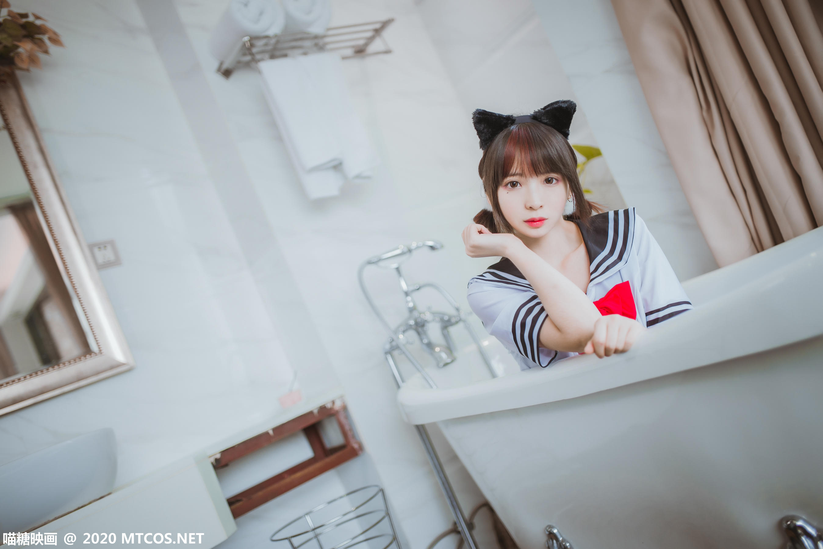 [喵糖映画] VOL.320 浴缸泡泡[28P／242MB]_第1集