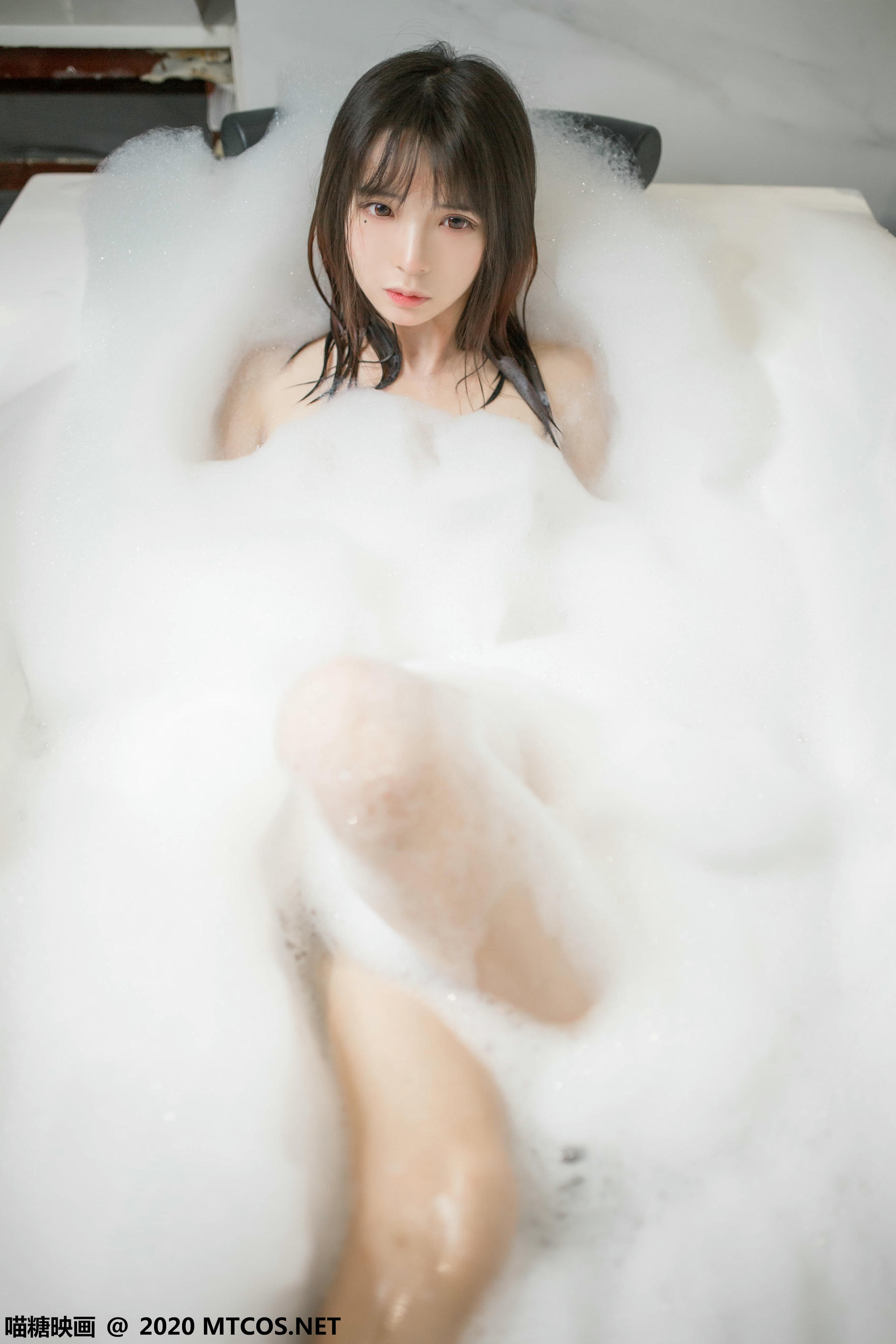 [喵糖映画] VOL.323 浴缸泡泡[20P／94.1MB]_第1集