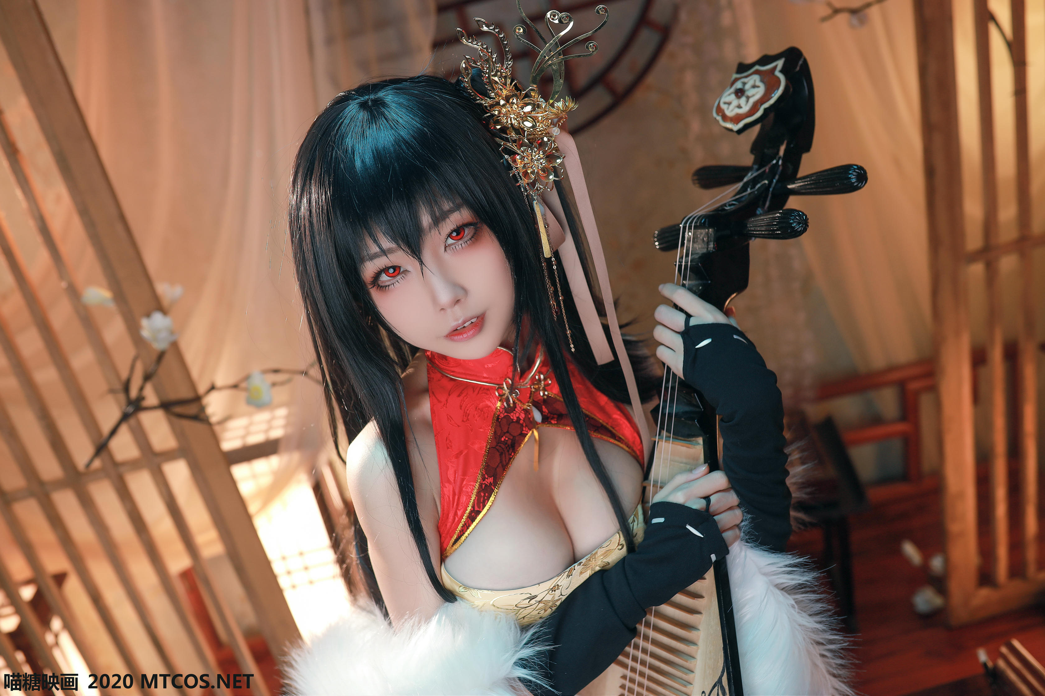 [喵糖映画] HML.004 水淼大凤旗袍[40P／867MB]_第1集