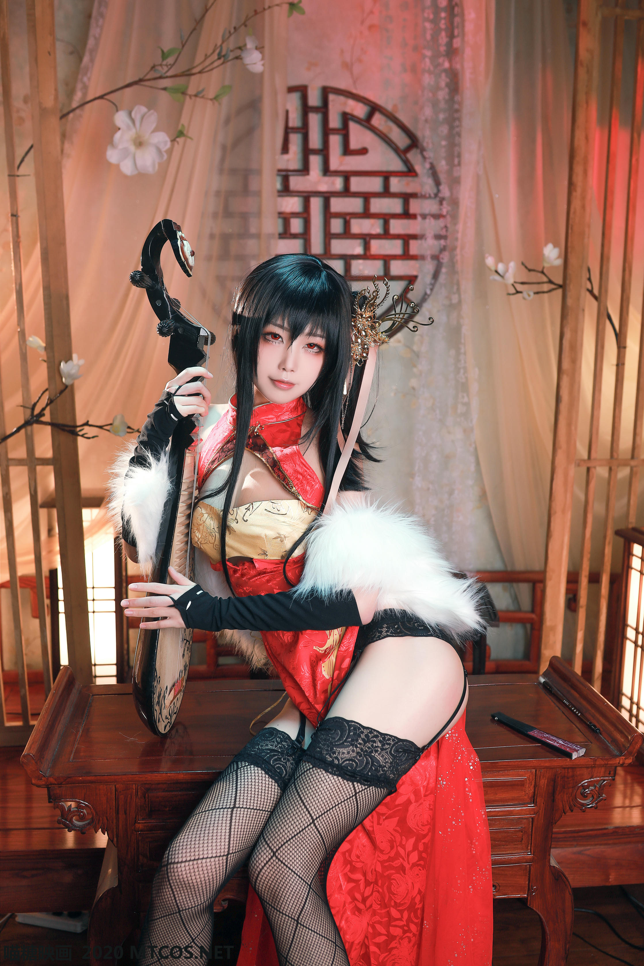 [喵糖映画] HML.004 水淼大凤旗袍[40P／867MB]_第1集