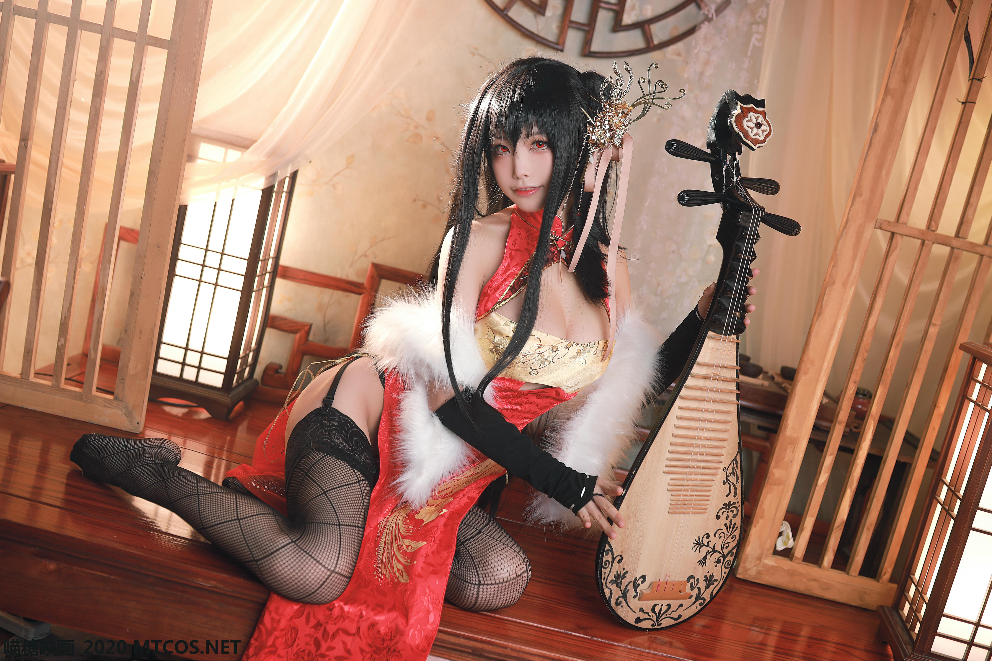 [喵糖映画] HML.004 水淼大凤旗袍[40P／867MB]_第2集