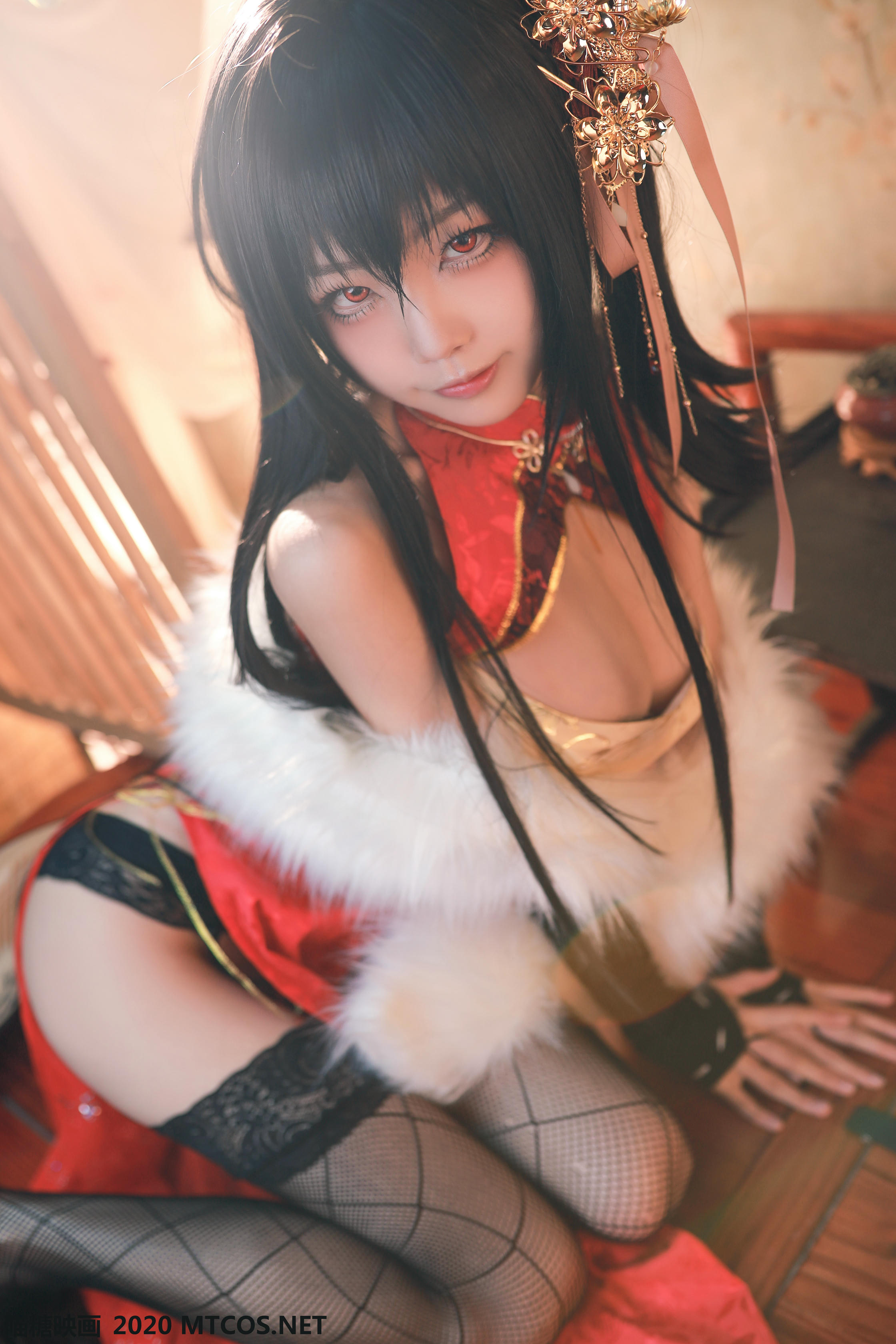 [喵糖映画] HML.004 水淼大凤旗袍[40P／867MB]_第1集