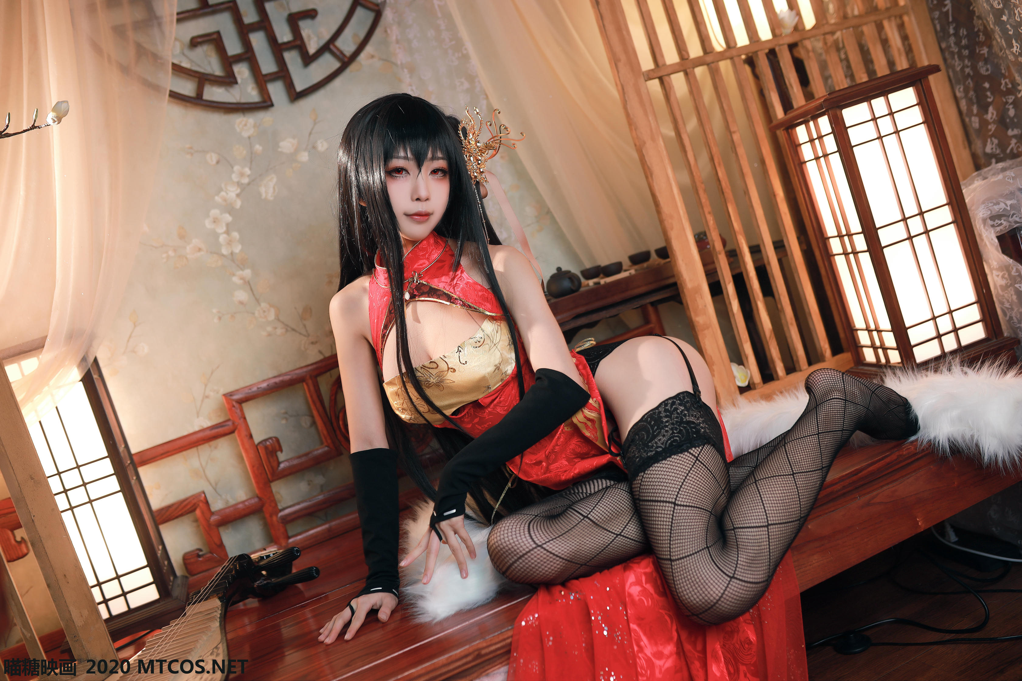 [喵糖映画] HML.004 水淼大凤旗袍[40P／867MB]_第2集