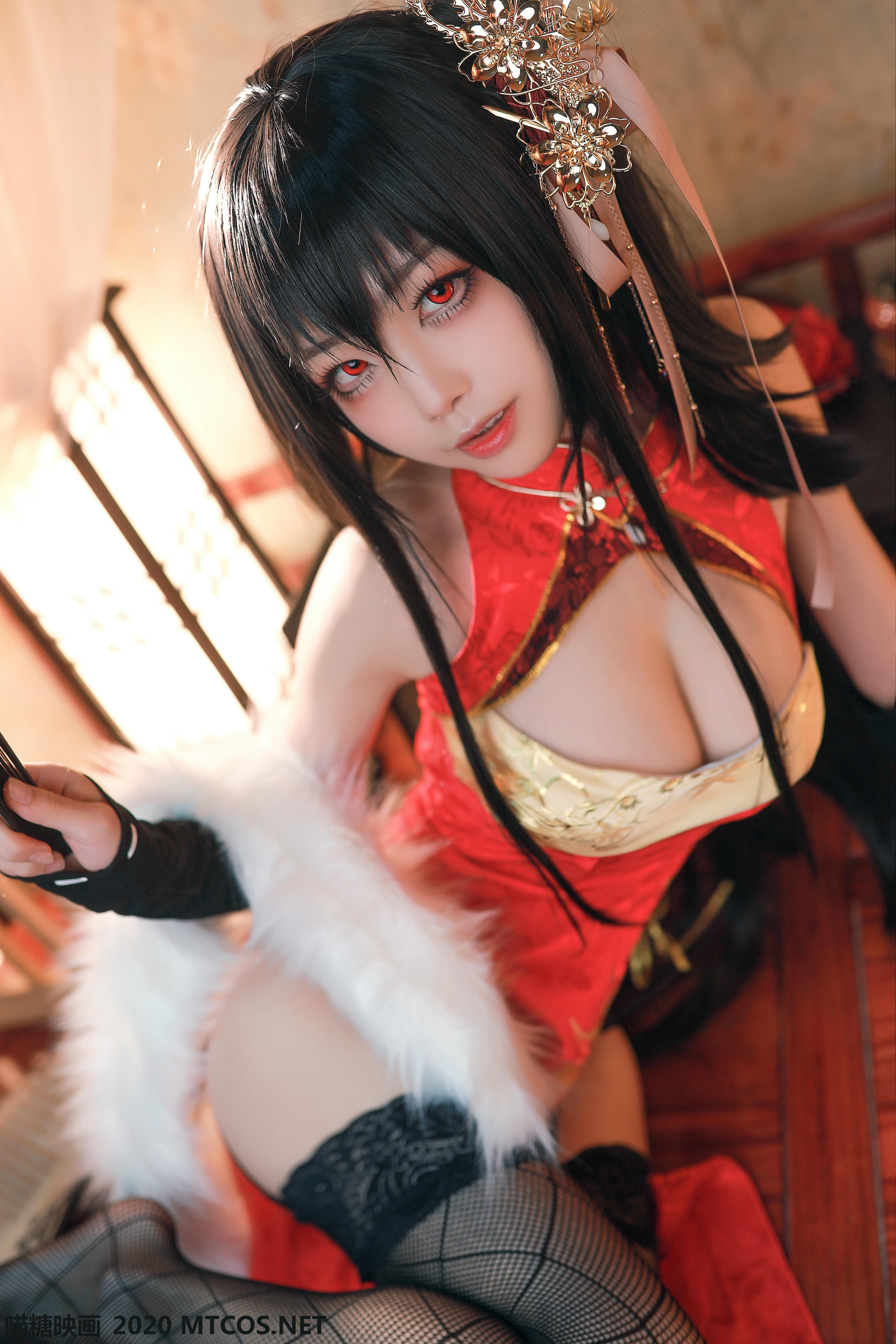 [喵糖映画] HML.004 水淼大凤旗袍[40P／867MB]_第2集