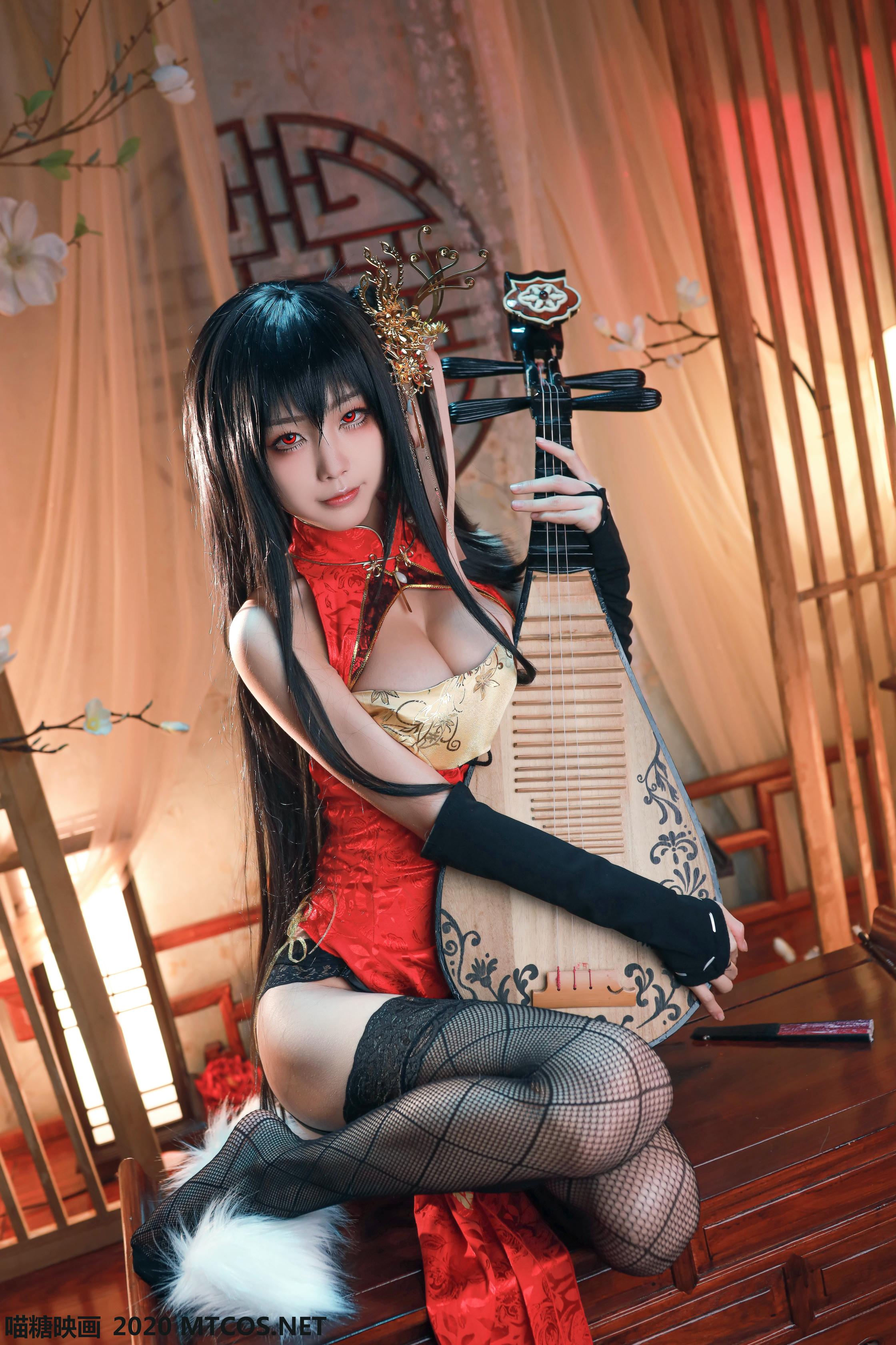 [喵糖映画] HML.004 水淼大凤旗袍[40P／867MB]_第1集