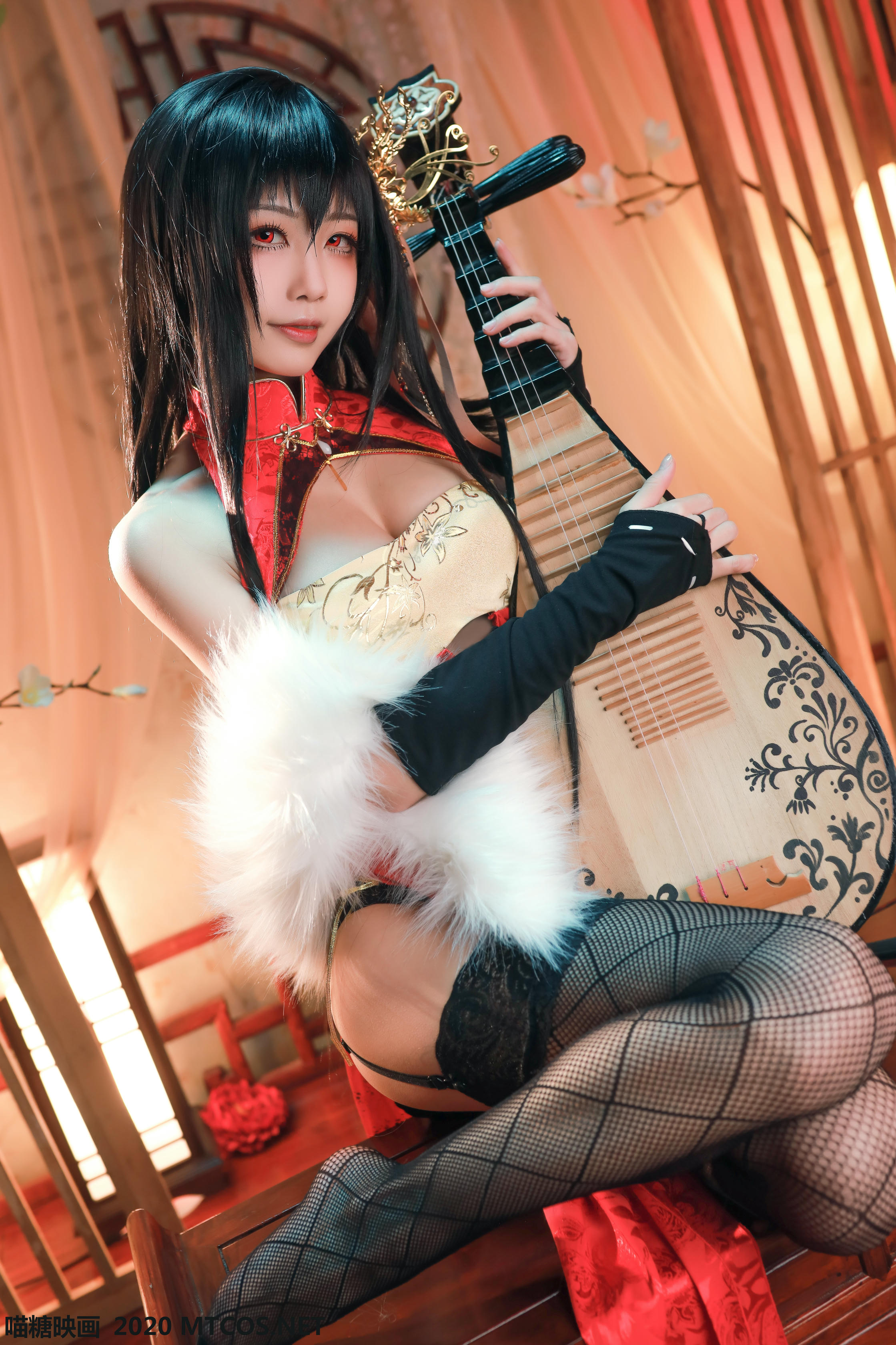 [喵糖映画] HML.004 水淼大凤旗袍[40P／867MB]_第1集