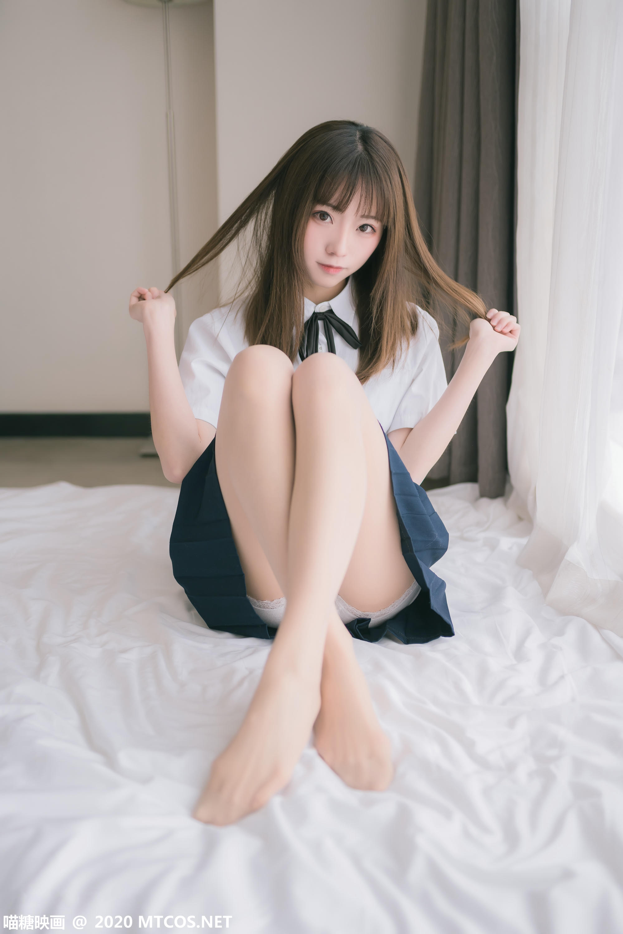 [喵糖映画] JKL.012 夏季校服JK制服[48P／346MB]_第1集