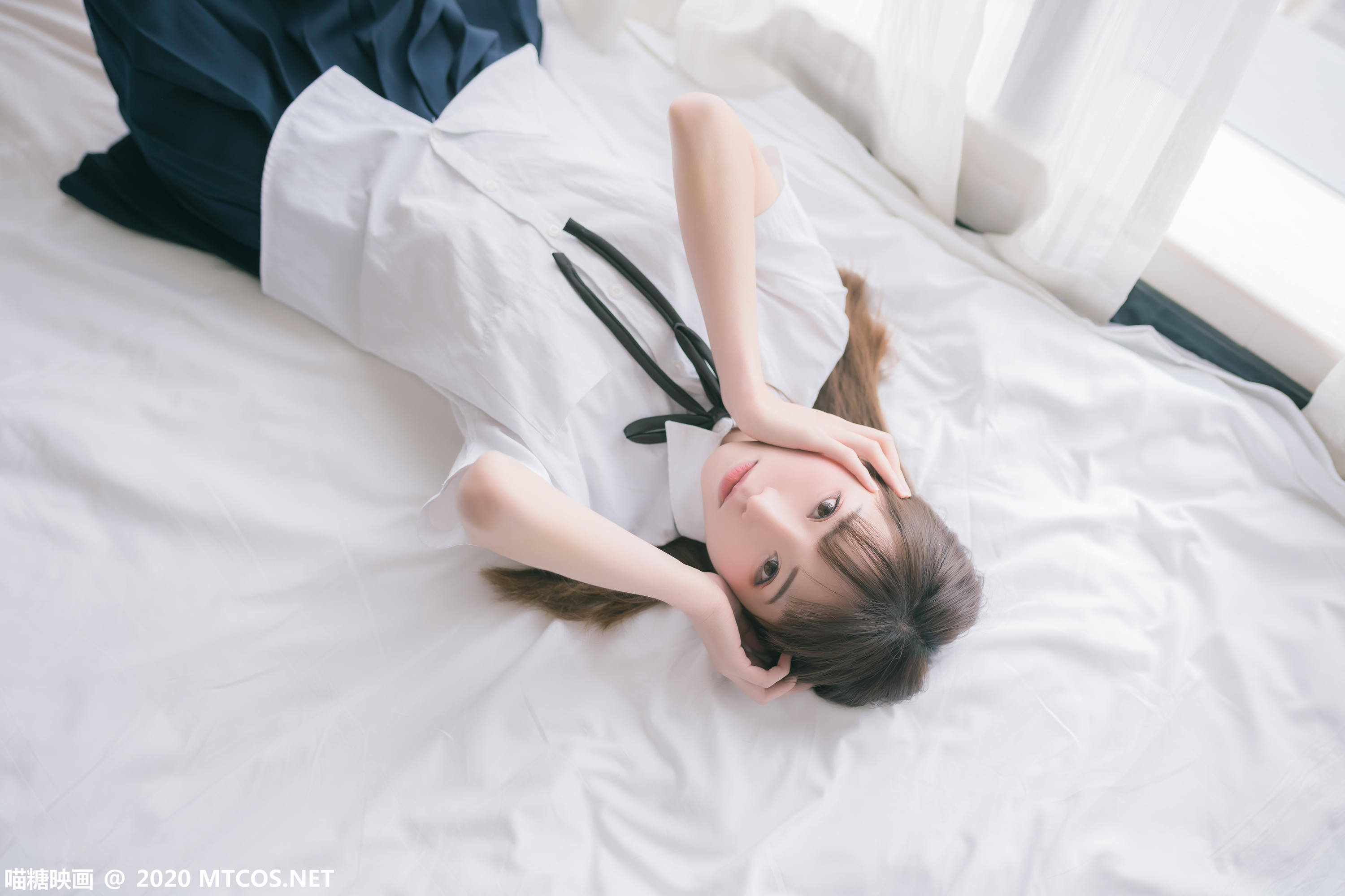 [喵糖映画] JKL.012 夏季校服JK制服[48P／346MB]_第1集