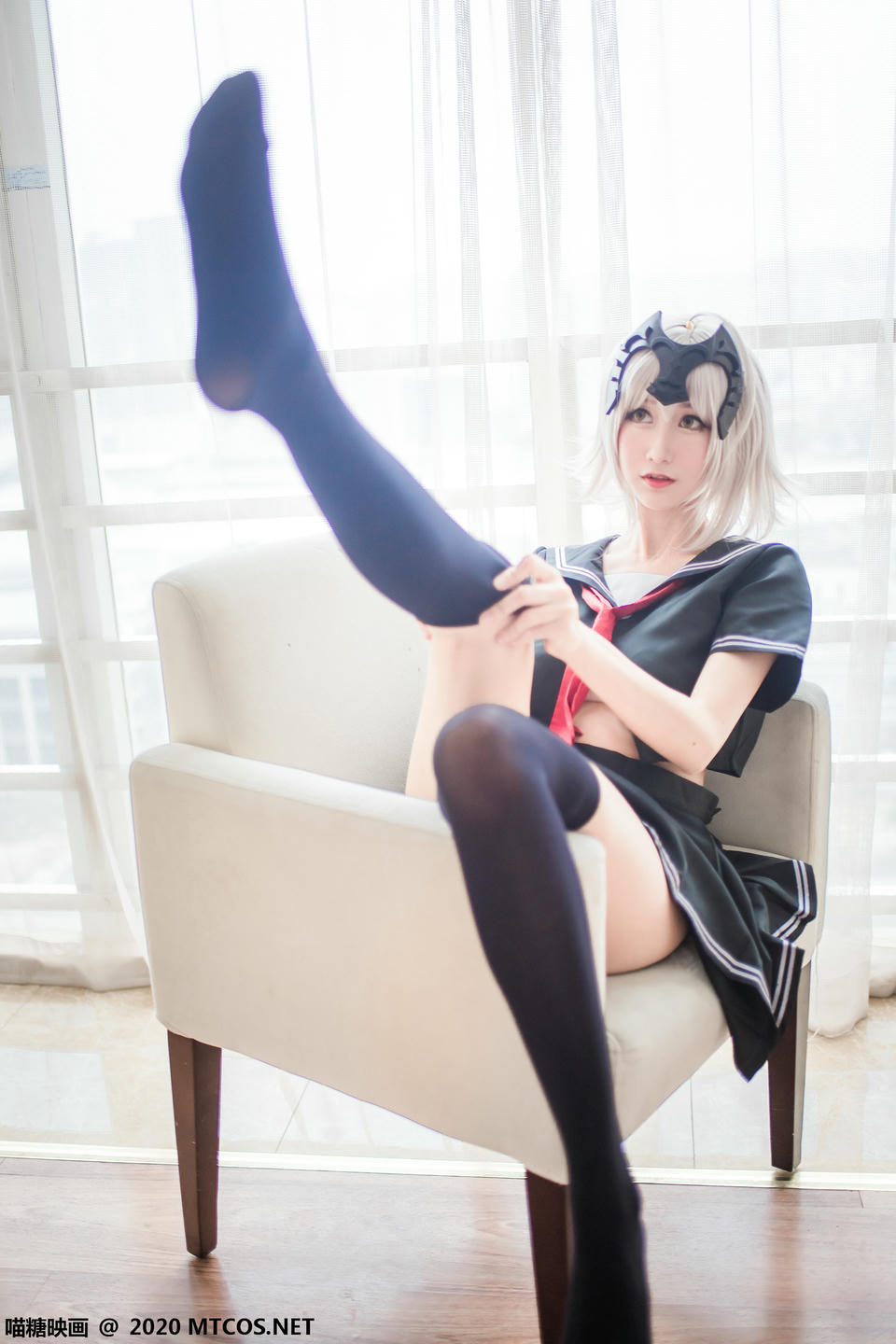 [喵糖映画] VOL.324 贞德黑[20P／60.7MB]_第1集