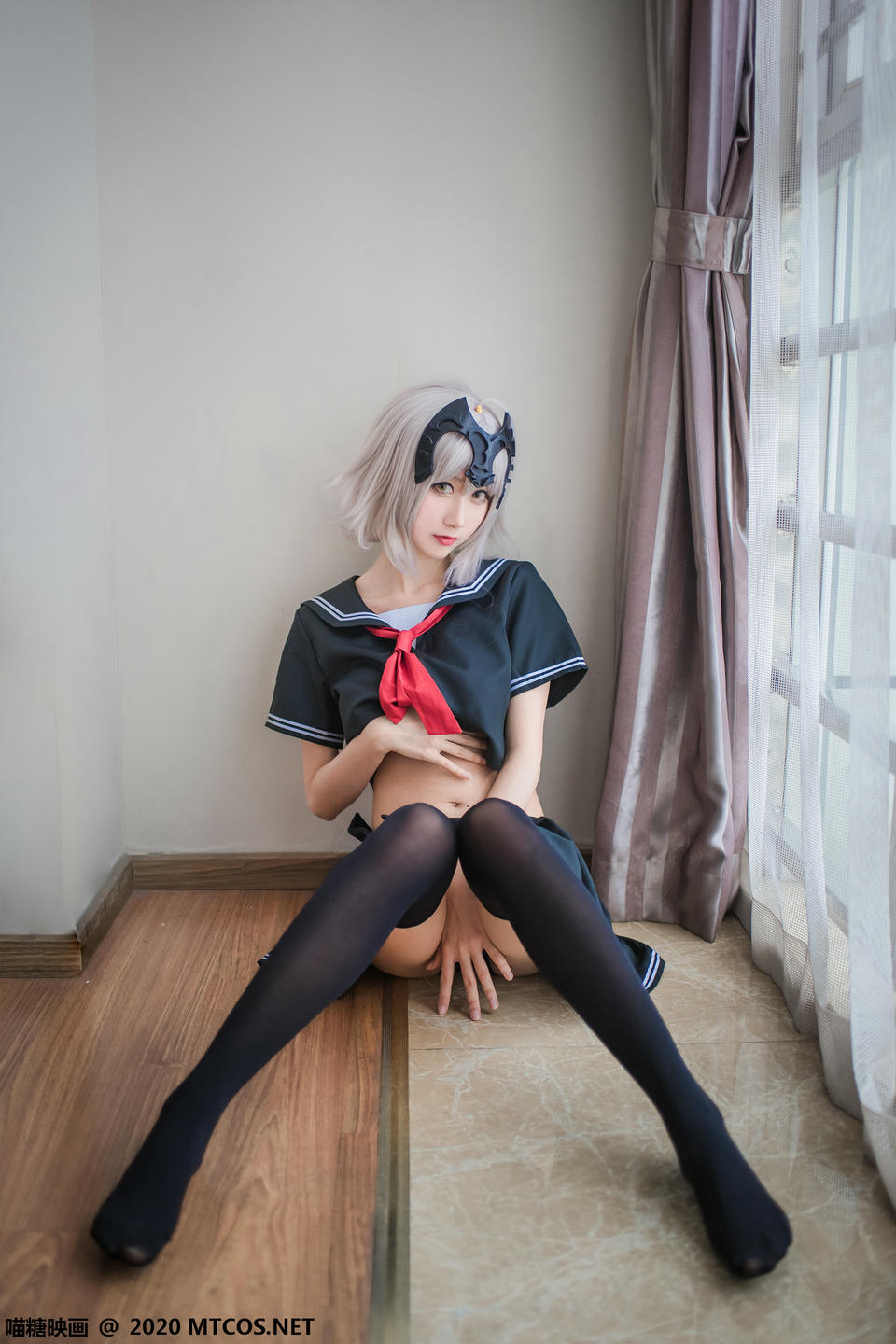 [喵糖映画] VOL.324 贞德黑[20P／60.7MB]_第1集