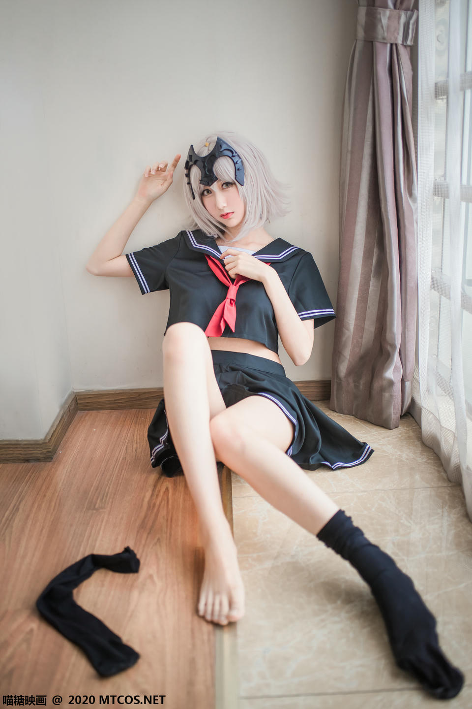 [喵糖映画] VOL.324 贞德黑[20P／60.7MB]_第1集