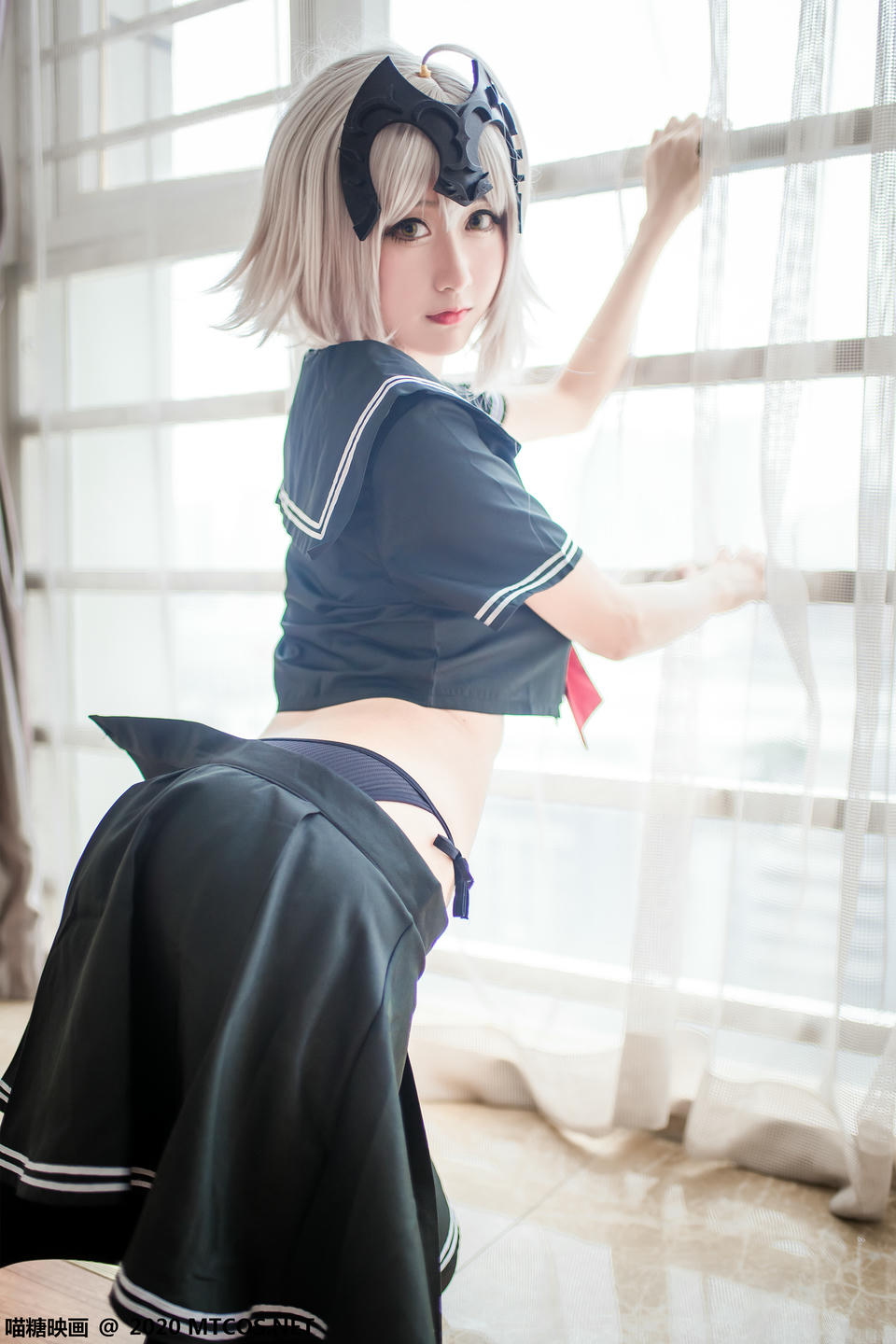 [喵糖映画] VOL.324 贞德黑[20P／60.7MB]_第1集