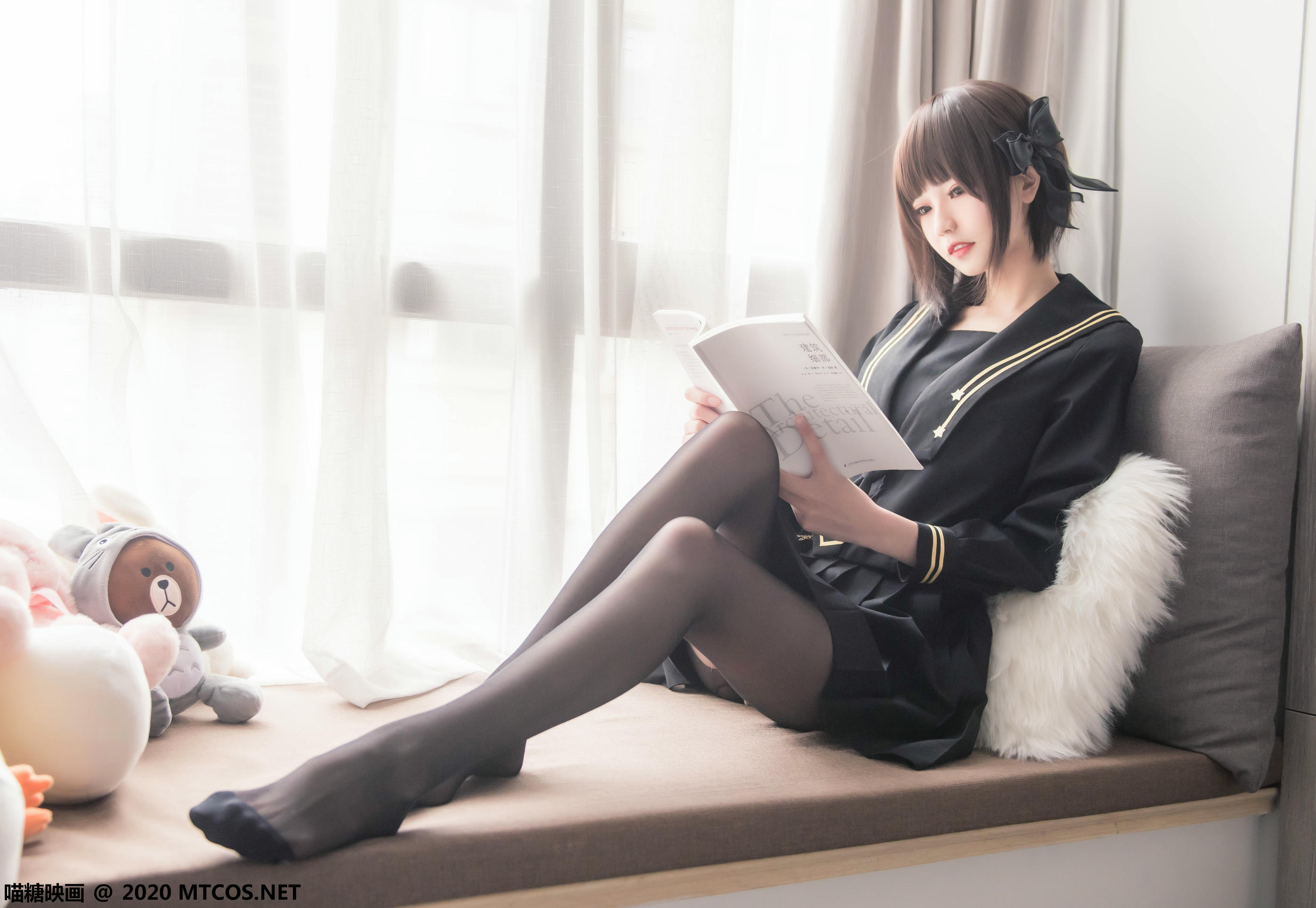 [喵糖映画] VOL.330 窗台少女[20P／164MB]_第1集