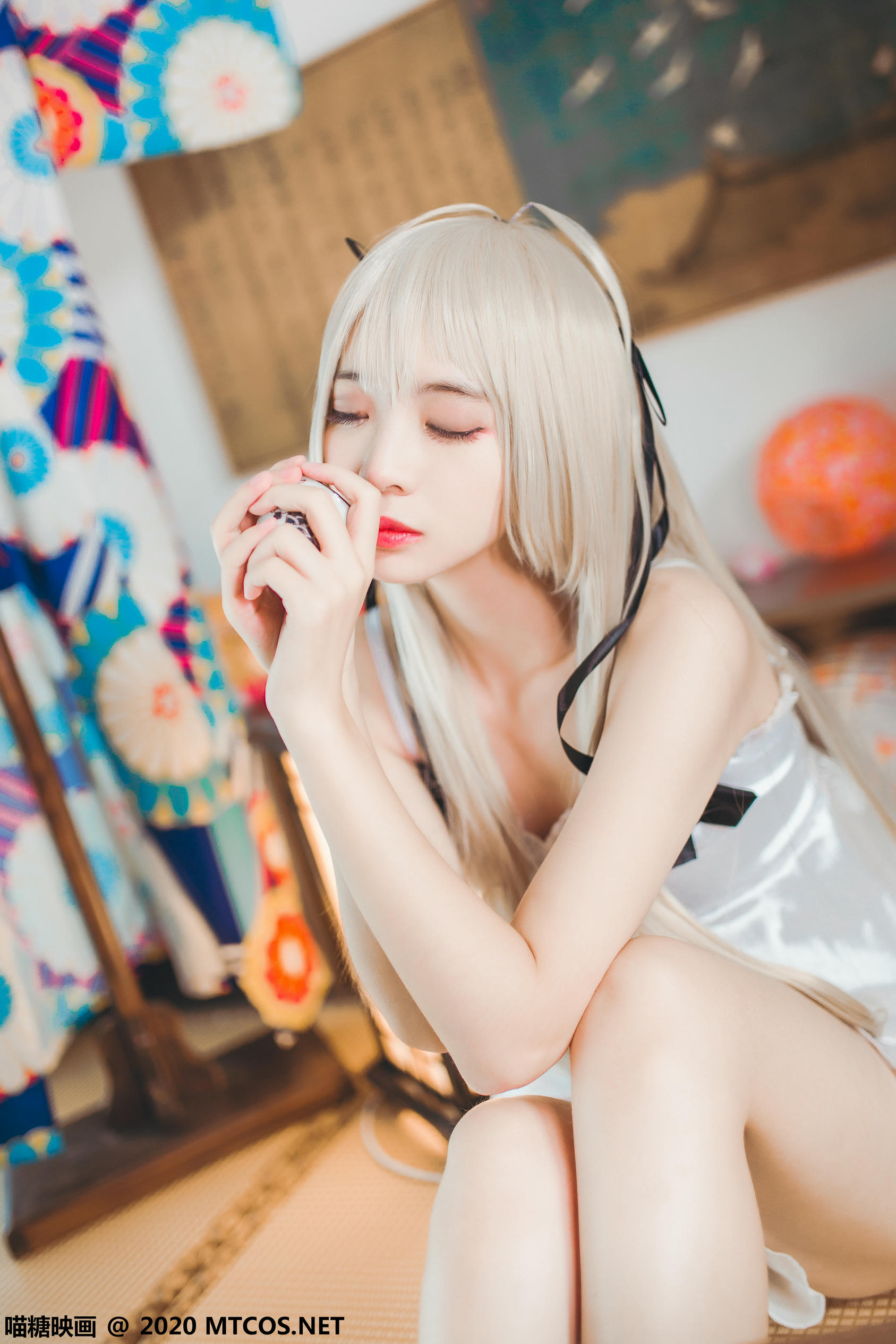 [喵糖映画] VOL.332 白裙穹妹[30P／373MB]_第1集