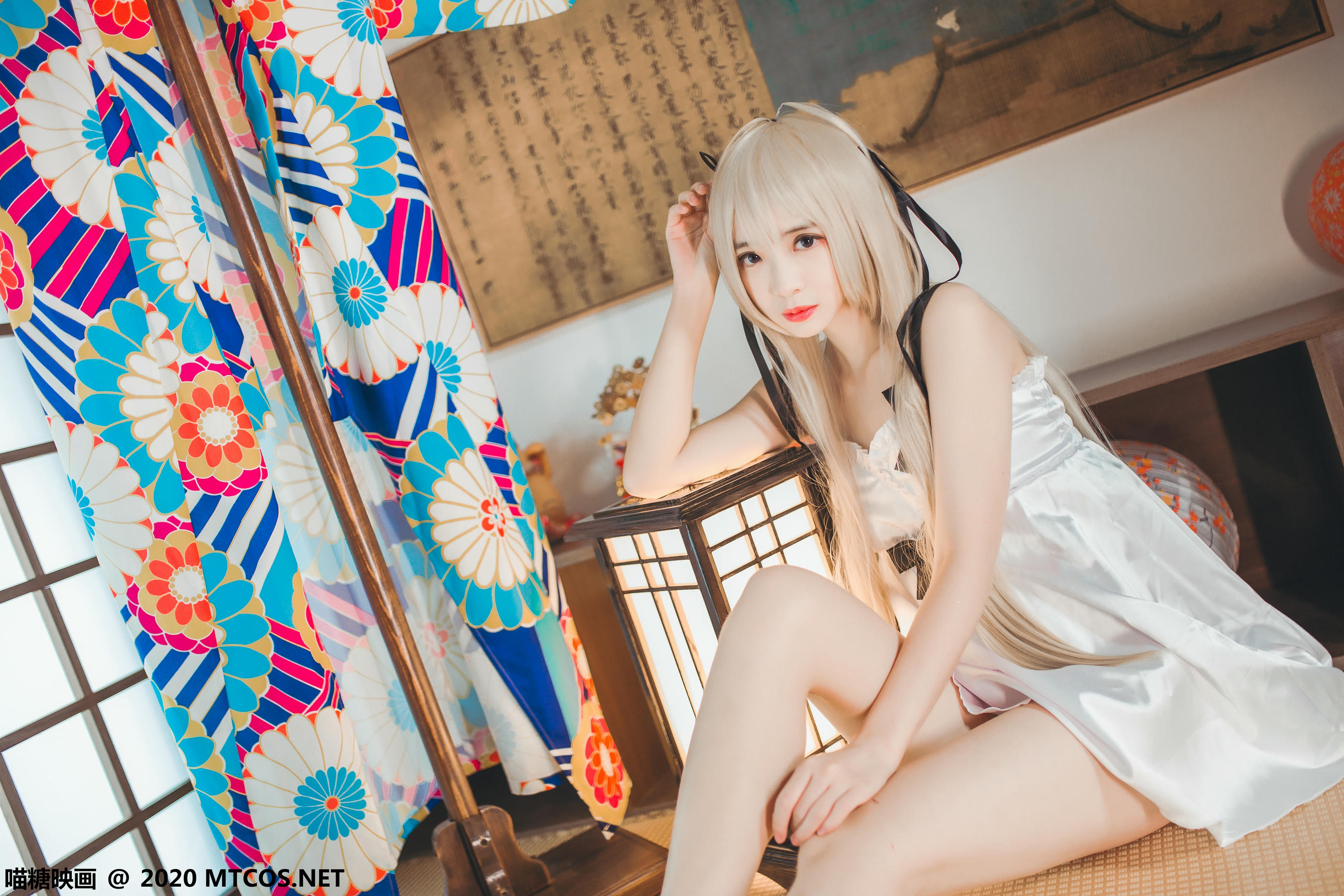 [喵糖映画] VOL.332 白裙穹妹[30P／373MB]_第2集