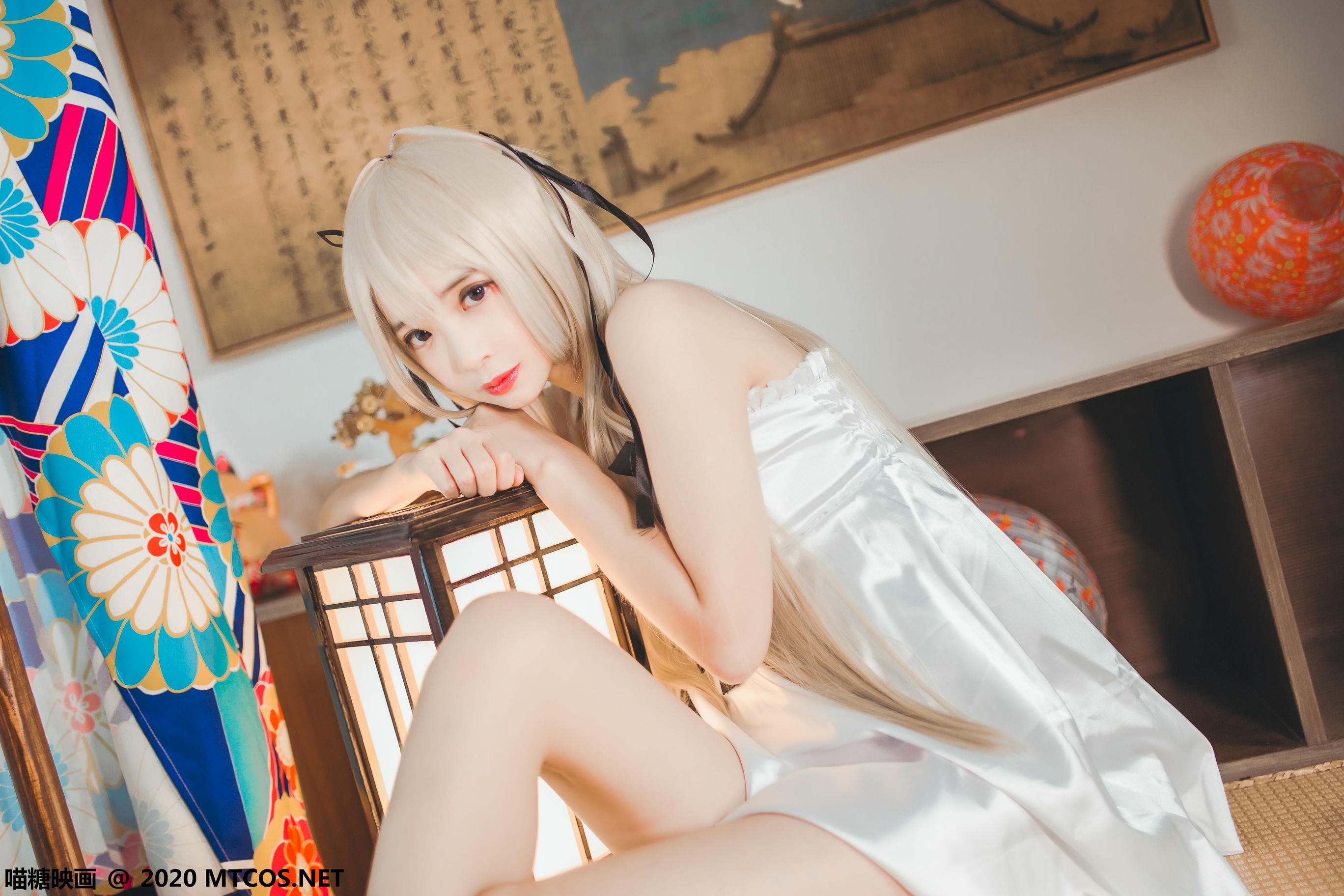 [喵糖映画] VOL.332 白裙穹妹[30P／373MB]_第2集