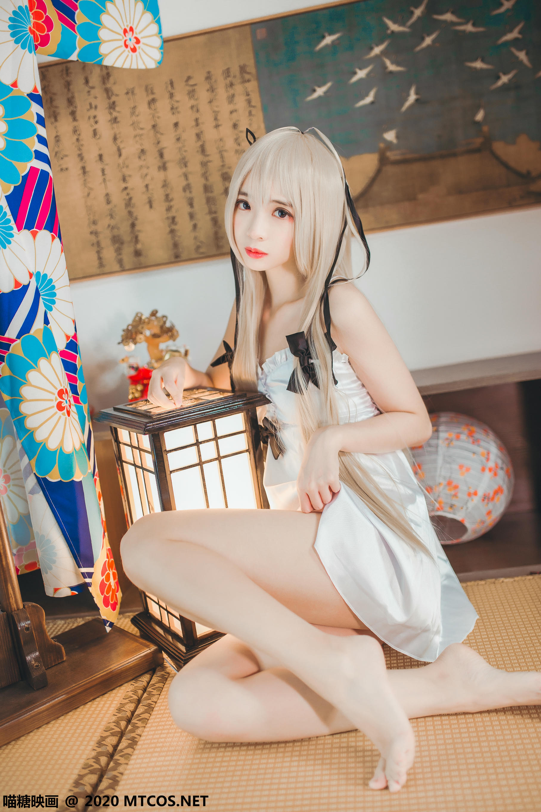 [喵糖映画] VOL.332 白裙穹妹[30P／373MB]_第2集