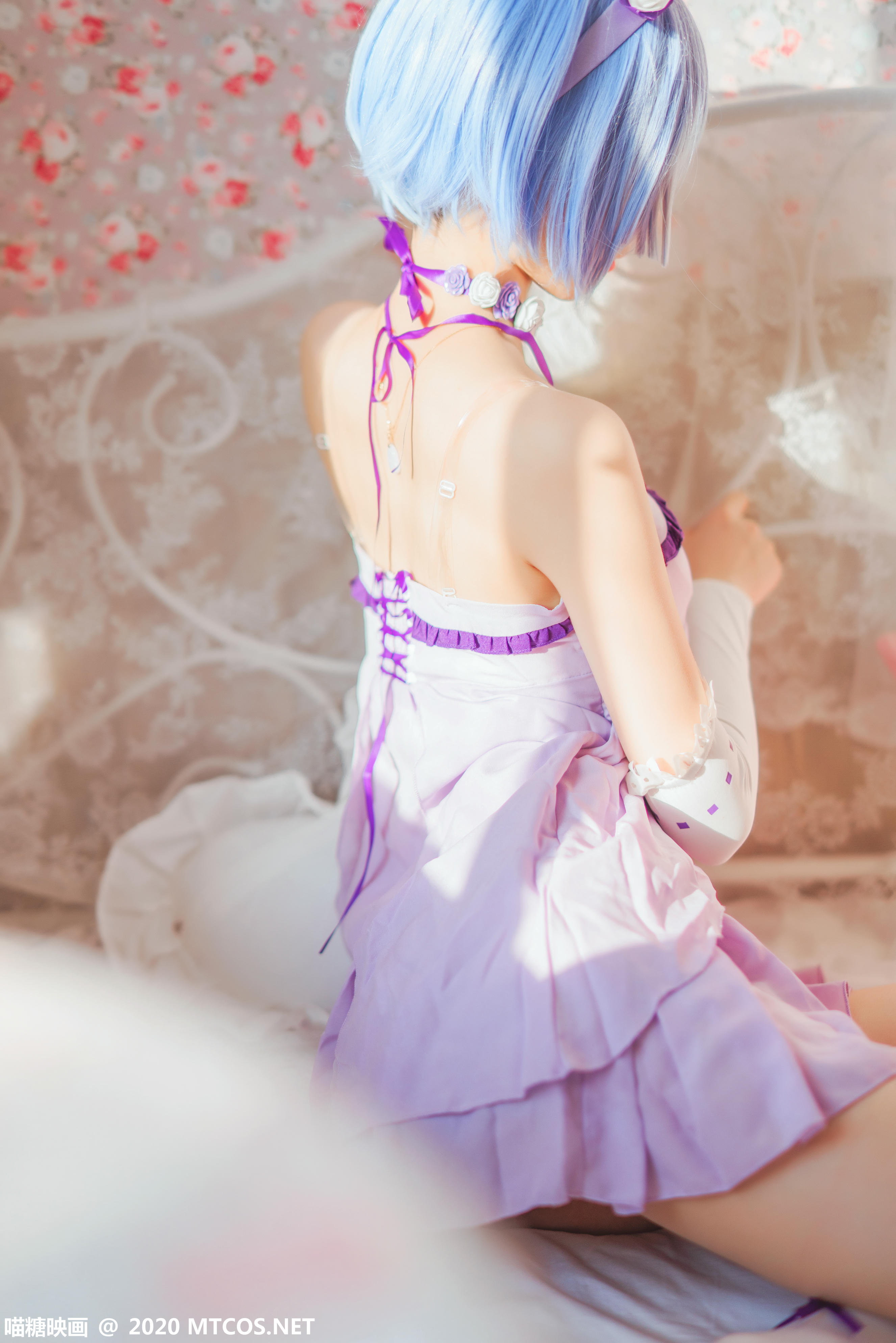 [喵糖映画] VOL.337 雷姆睡裙[26P／601MB]_第1集