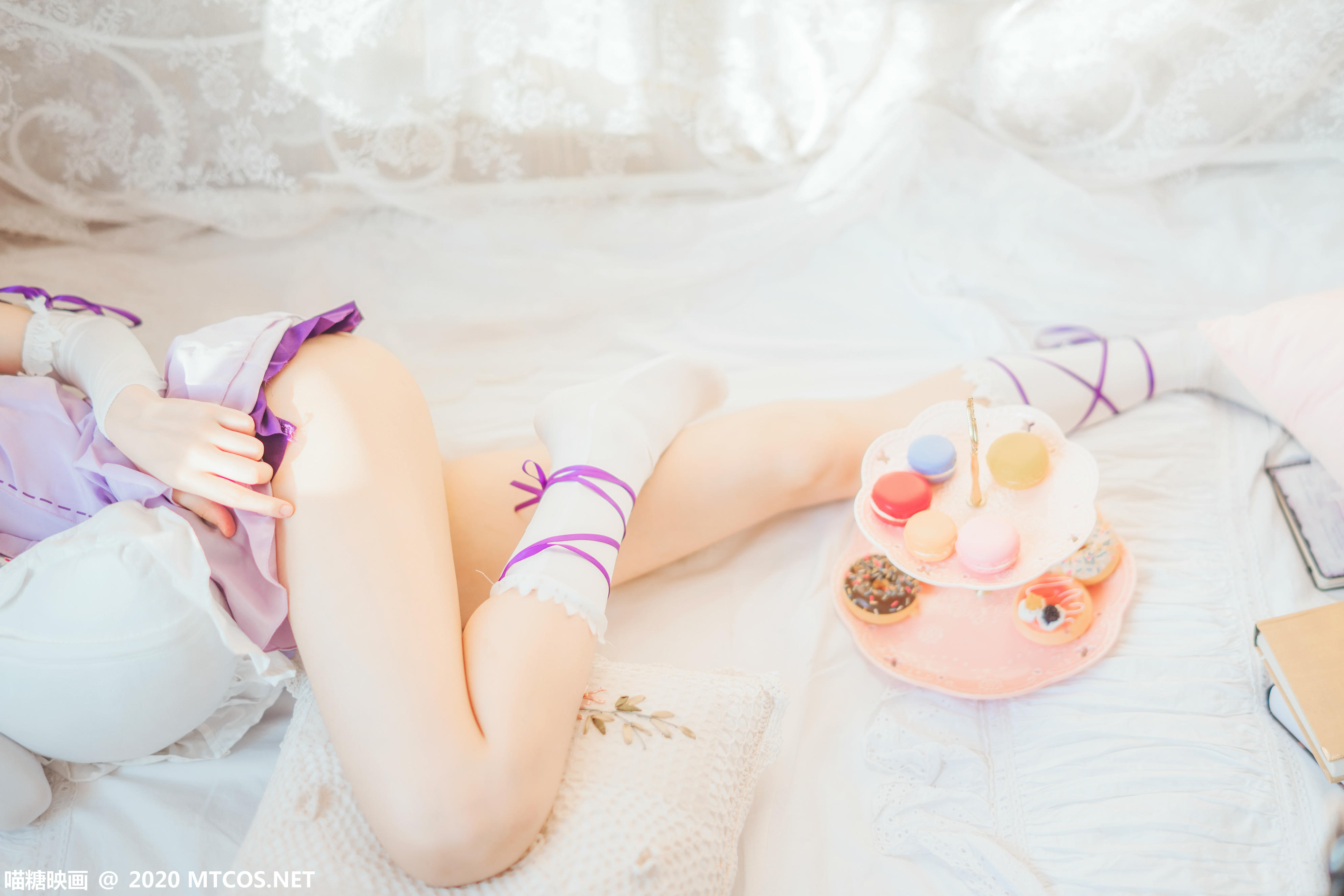 [喵糖映画] VOL.337 雷姆睡裙[26P／601MB]_第2集