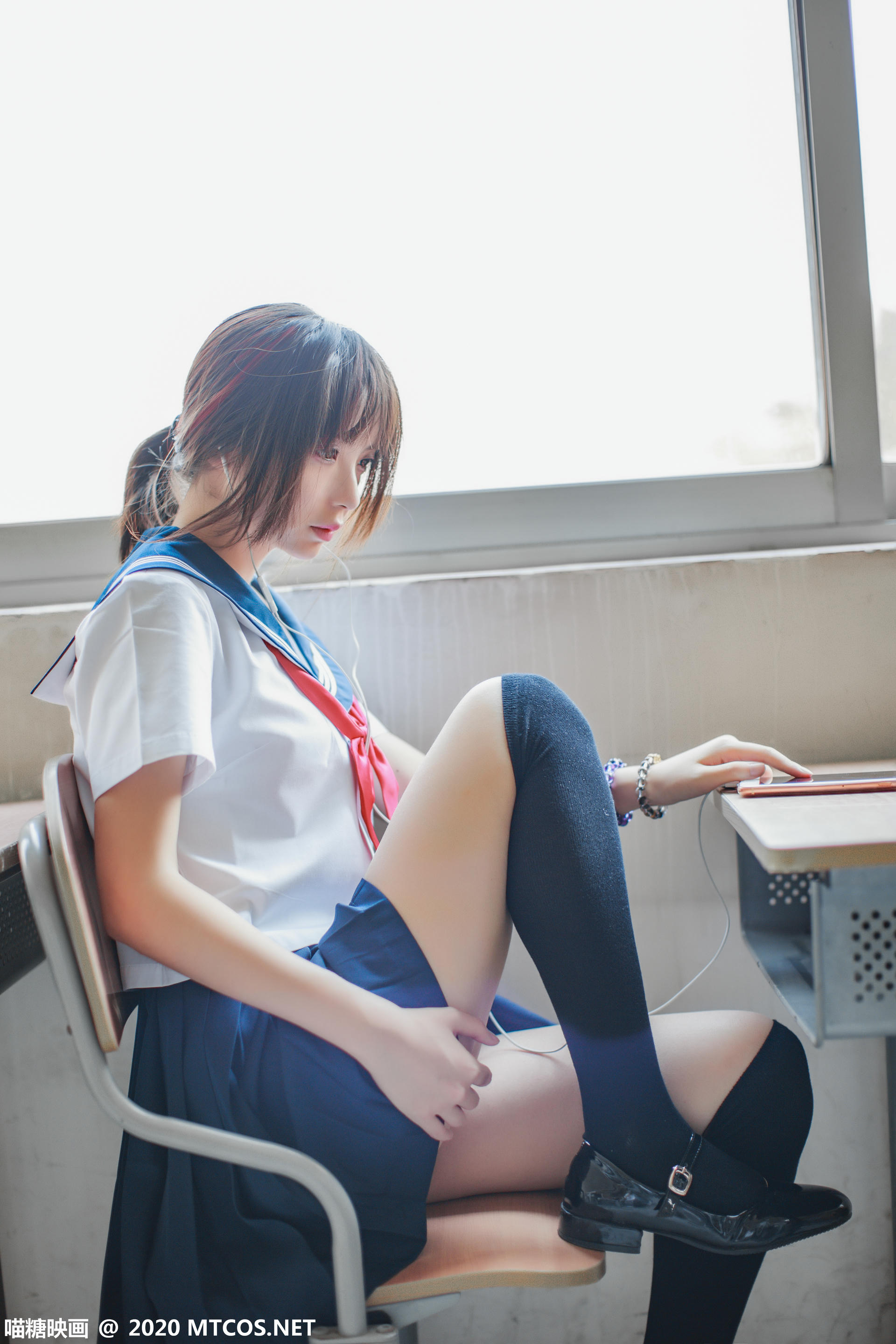 [喵糖映画] VOL.340 同桌的水手服[33P／519MB]_第1集