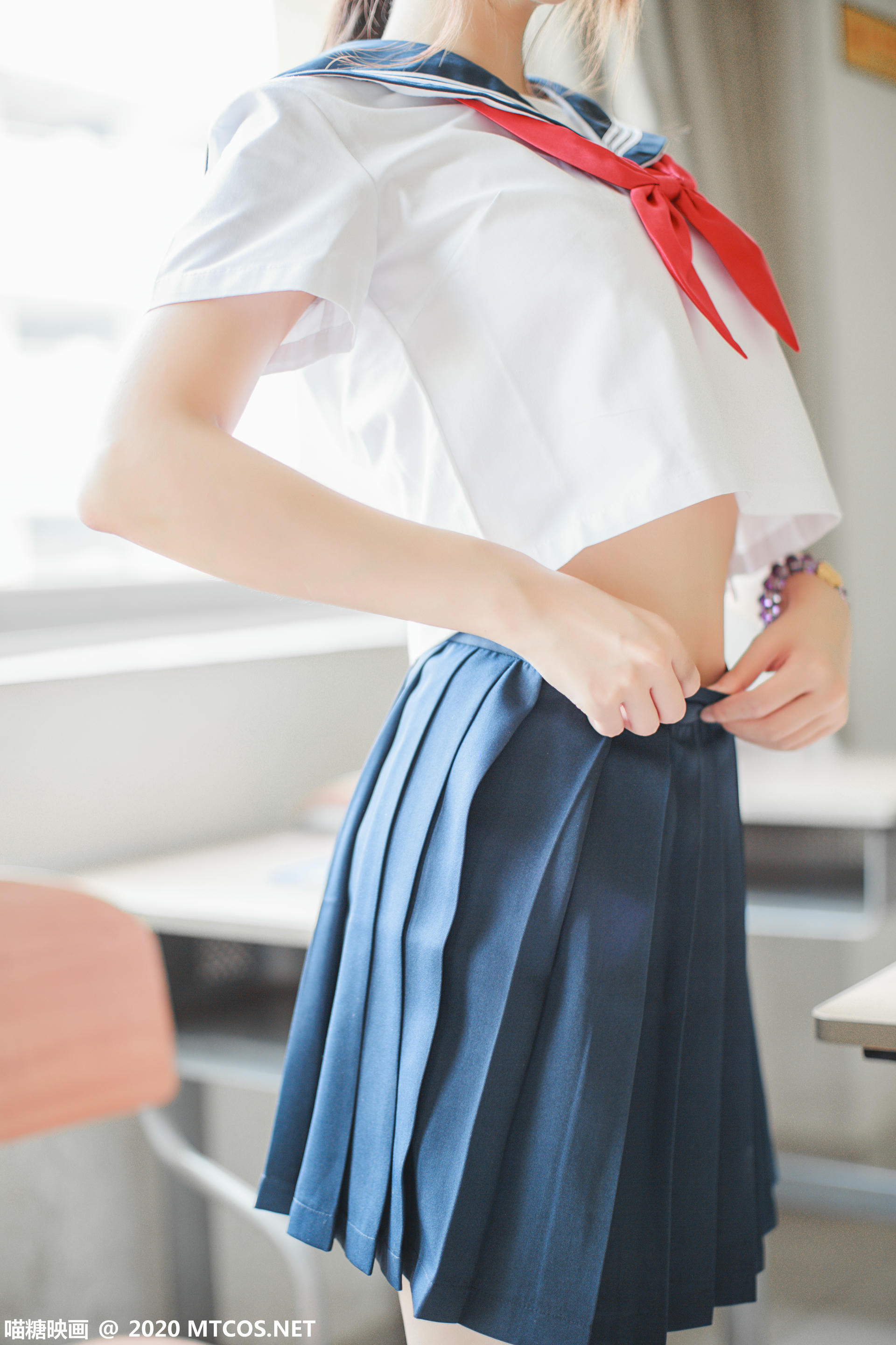 [喵糖映画] VOL.340 同桌的水手服[33P／519MB]_第1集