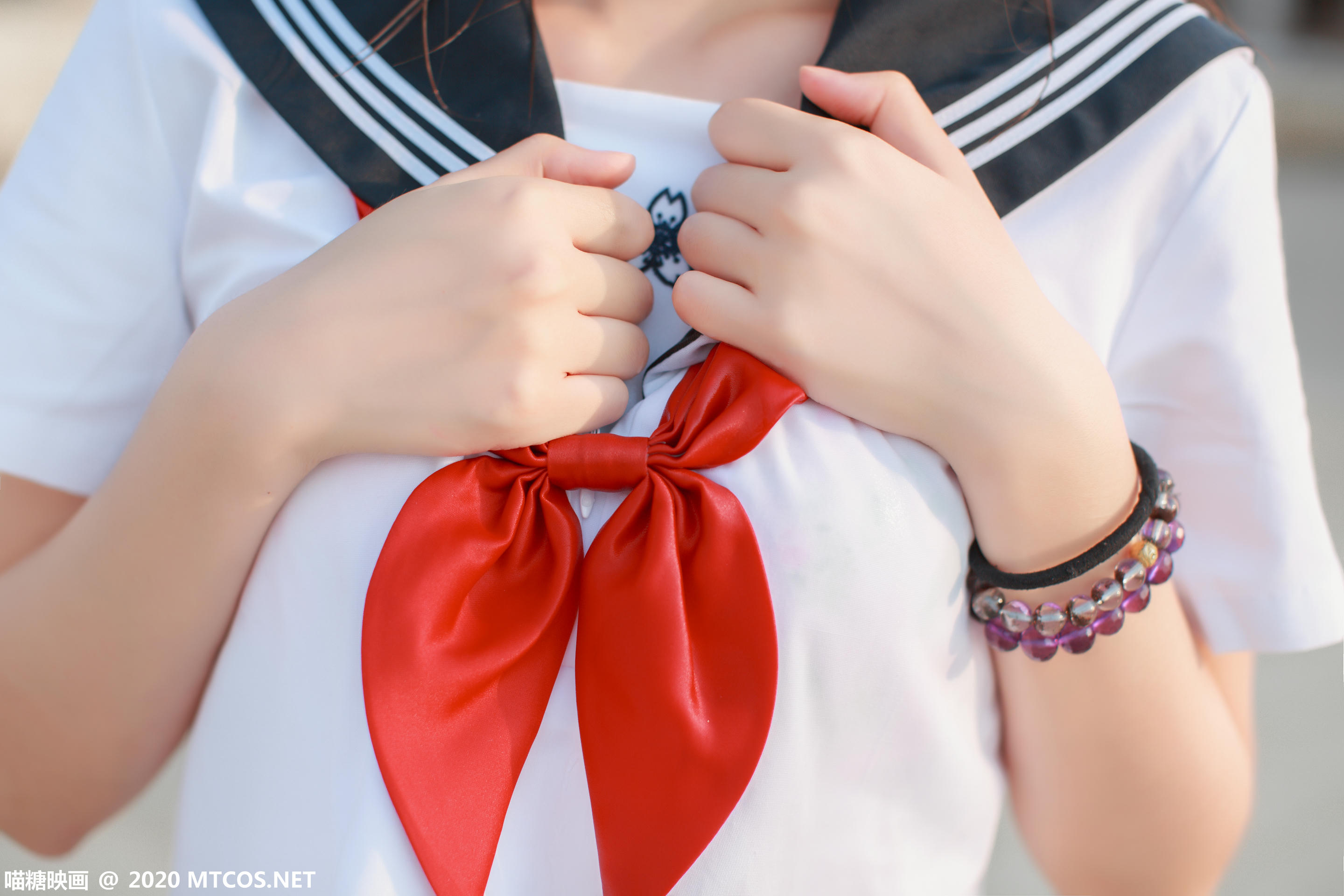 [喵糖映画] VOL.340 同桌的水手服[33P／519MB]_第2集