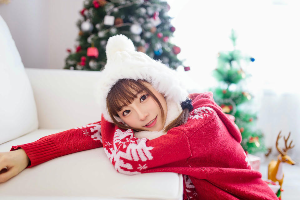 [喵糖映画] VOL.342 圣诞节[33P／199MB]_第1集