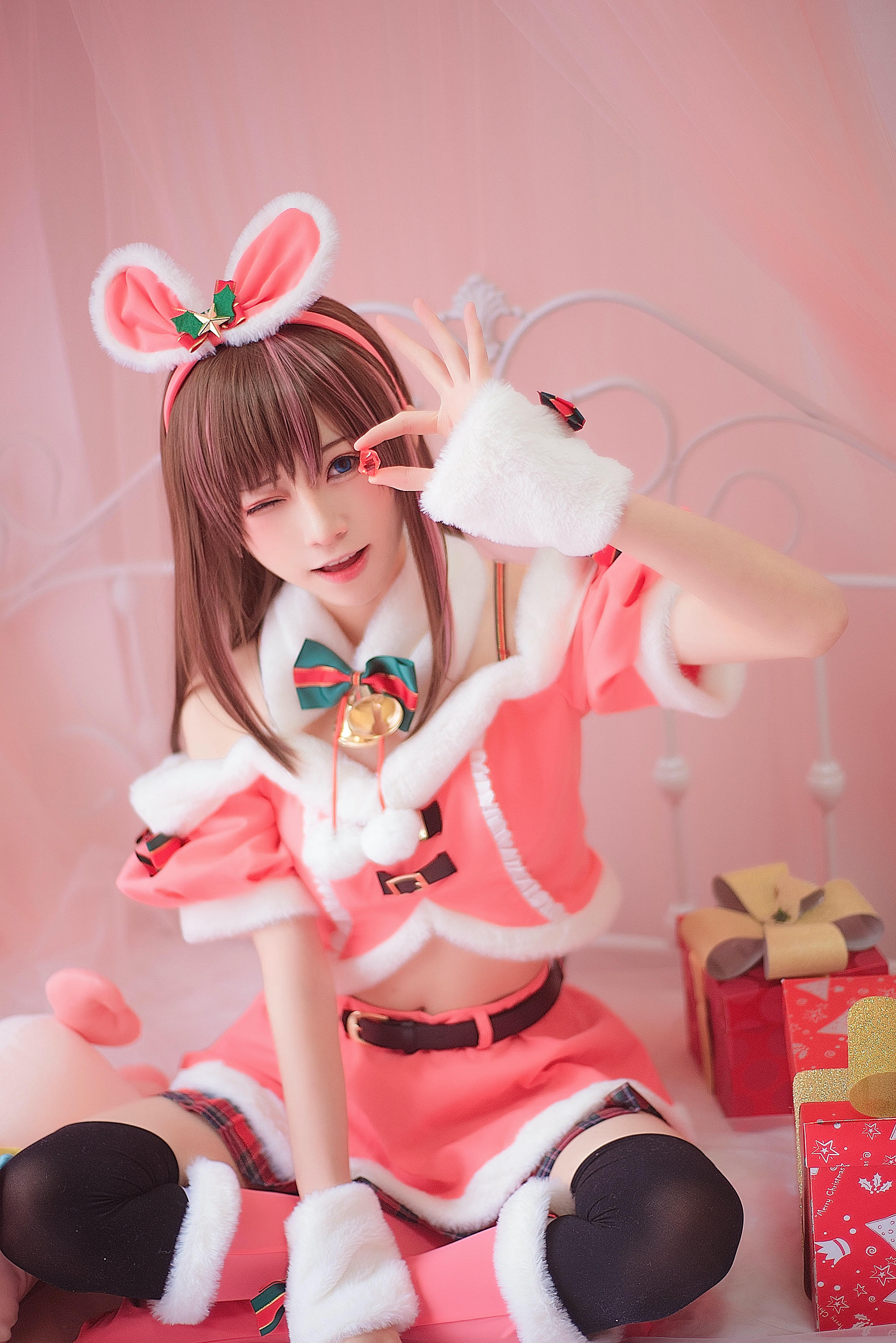 [喵糖映画] VOL.342 圣诞节[33P／199MB]_第1集