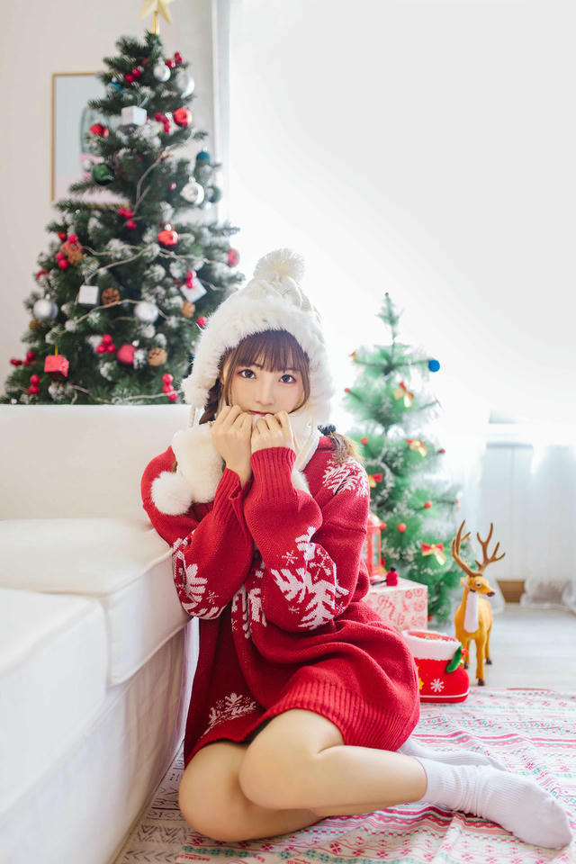 [喵糖映画] VOL.342 圣诞节[33P／199MB]_第1集