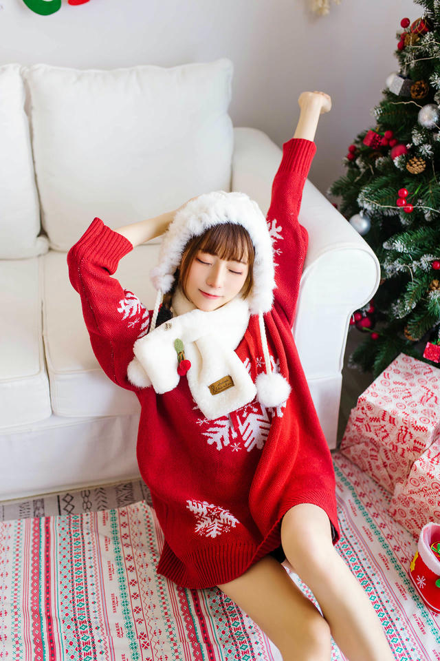 [喵糖映画] VOL.342 圣诞节[33P／199MB]_第1集