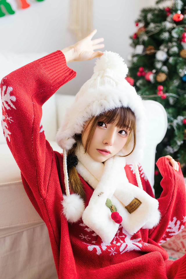 [喵糖映画] VOL.342 圣诞节[33P／199MB]_第1集