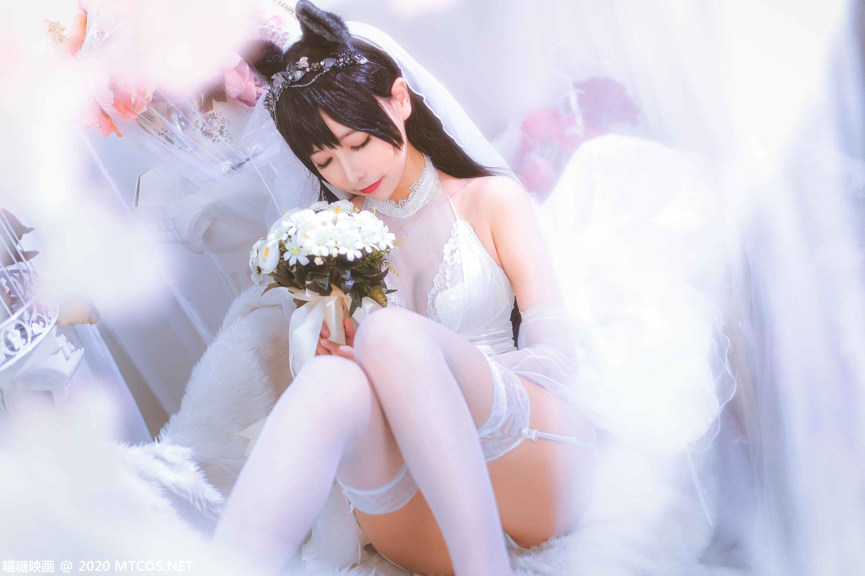 [喵糖映画] VOL.345 爱宕花嫁[20P／273MB]_第1集