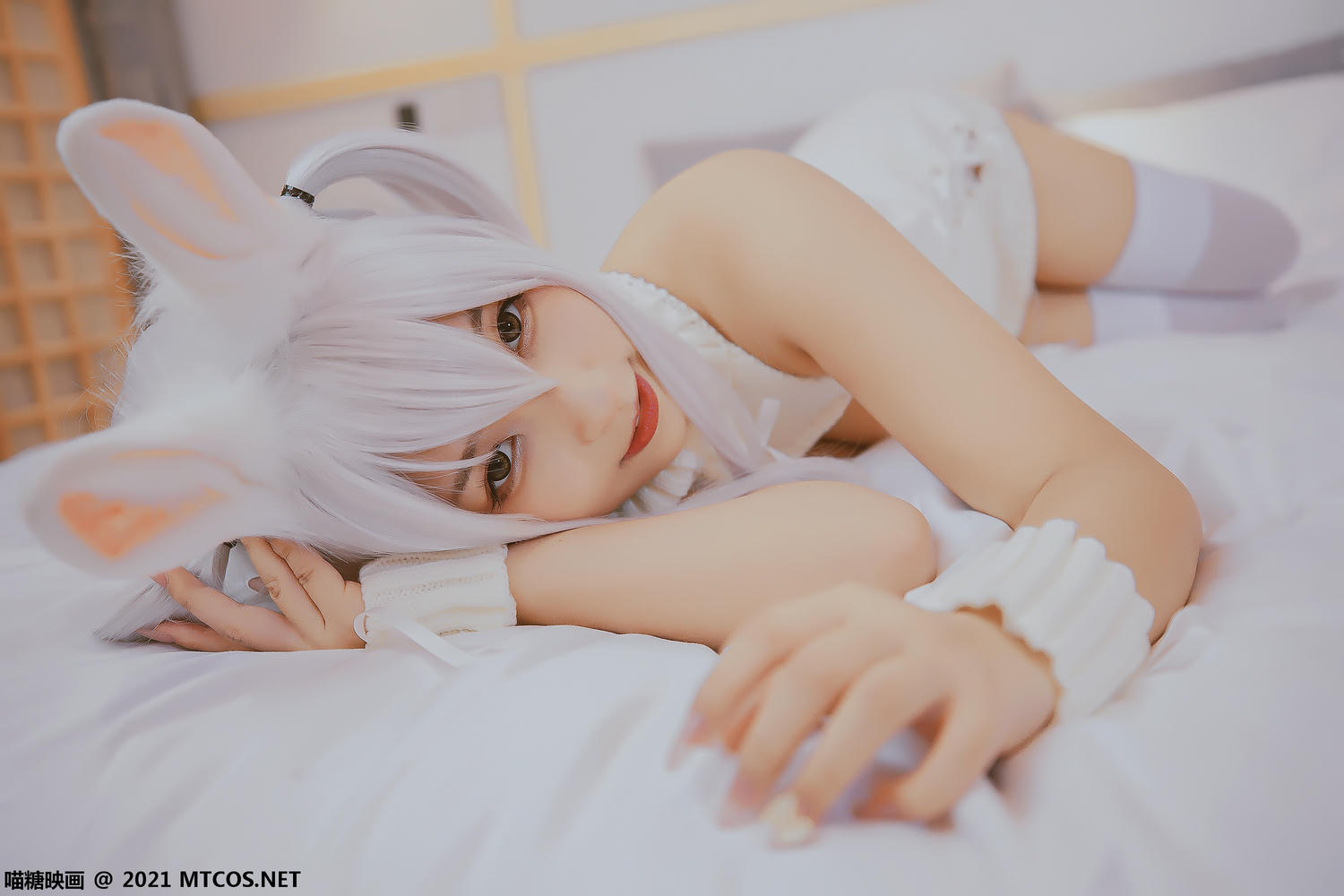 [喵糖映画] VOL.346 兔耳娘[25P／140MB]_第1集