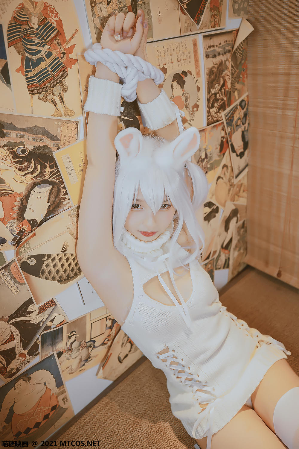 [喵糖映画] VOL.346 兔耳娘[25P／140MB]_第1集