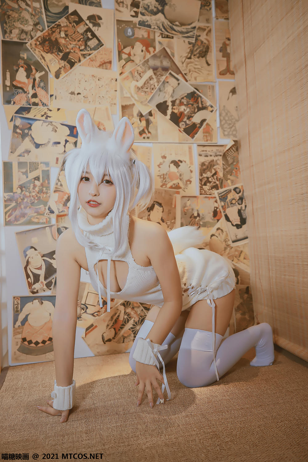 [喵糖映画] VOL.346 兔耳娘[25P／140MB]_第2集