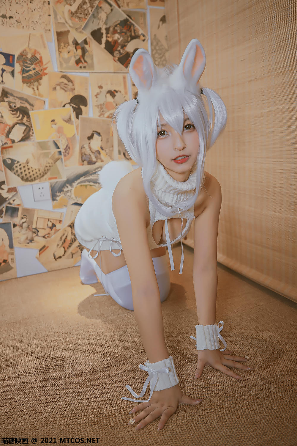 [喵糖映画] VOL.346 兔耳娘[25P／140MB]_第2集