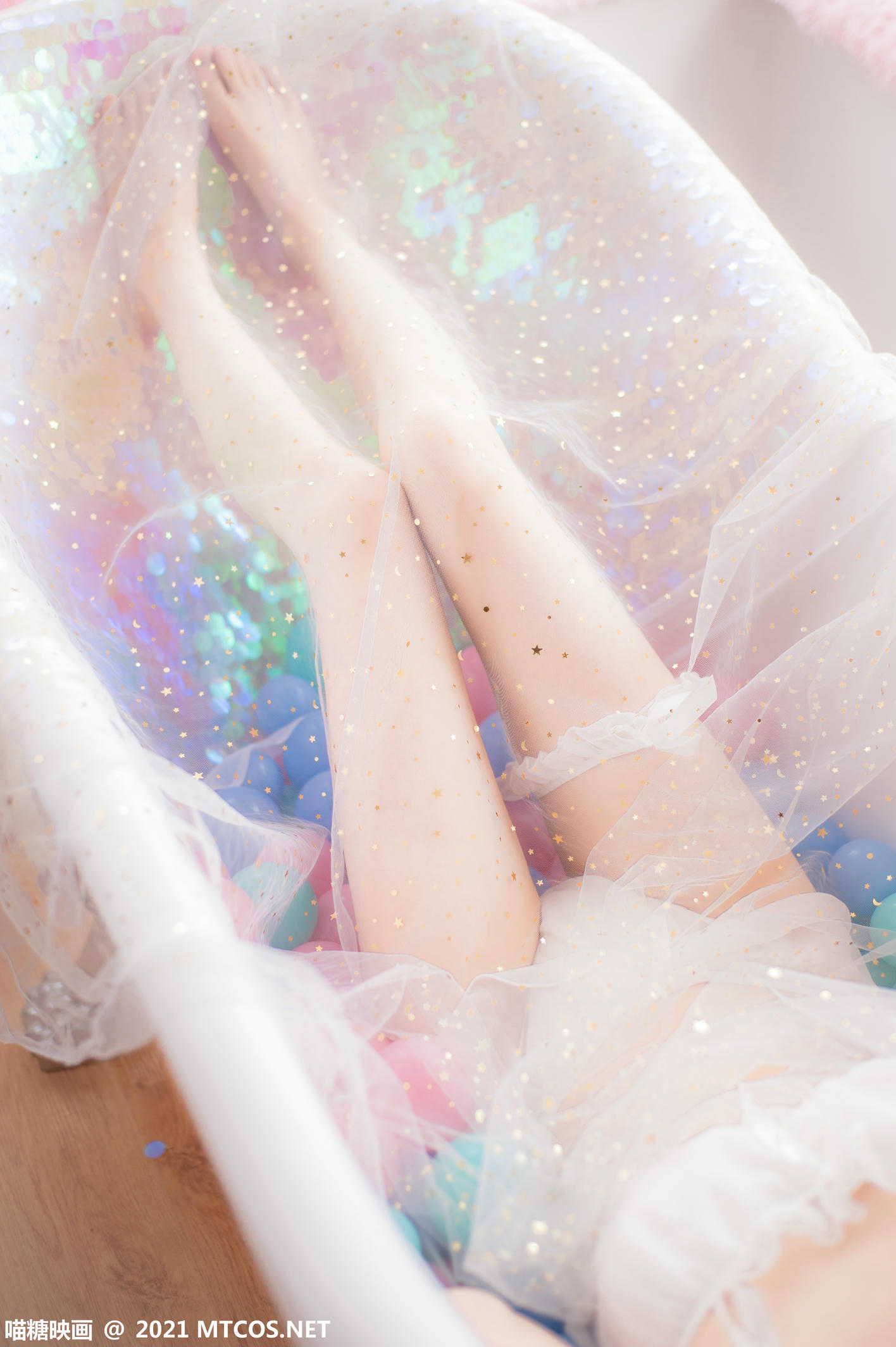 [喵糖映画] VOL.351 泡泡粉裙[22P／99.5MB]_第1集