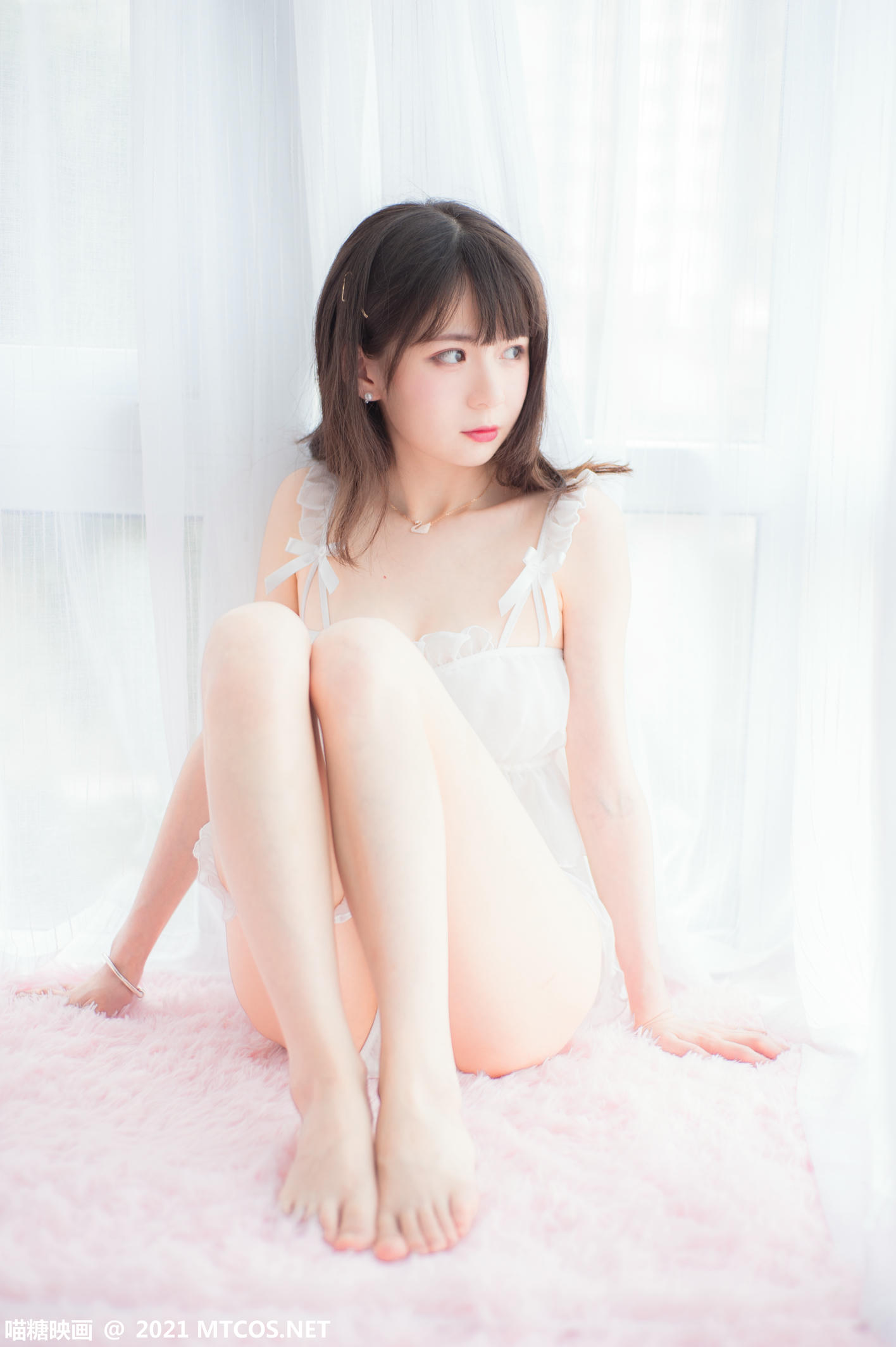 [喵糖映画] VOL.351 泡泡粉裙[22P／99.5MB]_第1集