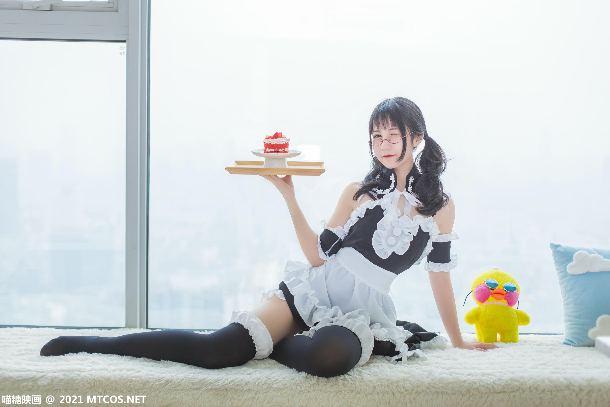 [喵糖映画] VOL.352 女仆女友[22P／186MB]_第1集