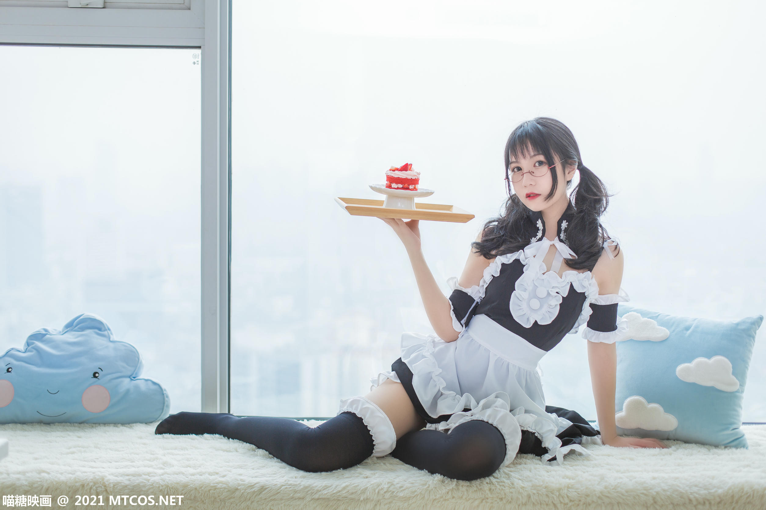 [喵糖映画] VOL.352 女仆女友[22P／186MB]_第1集