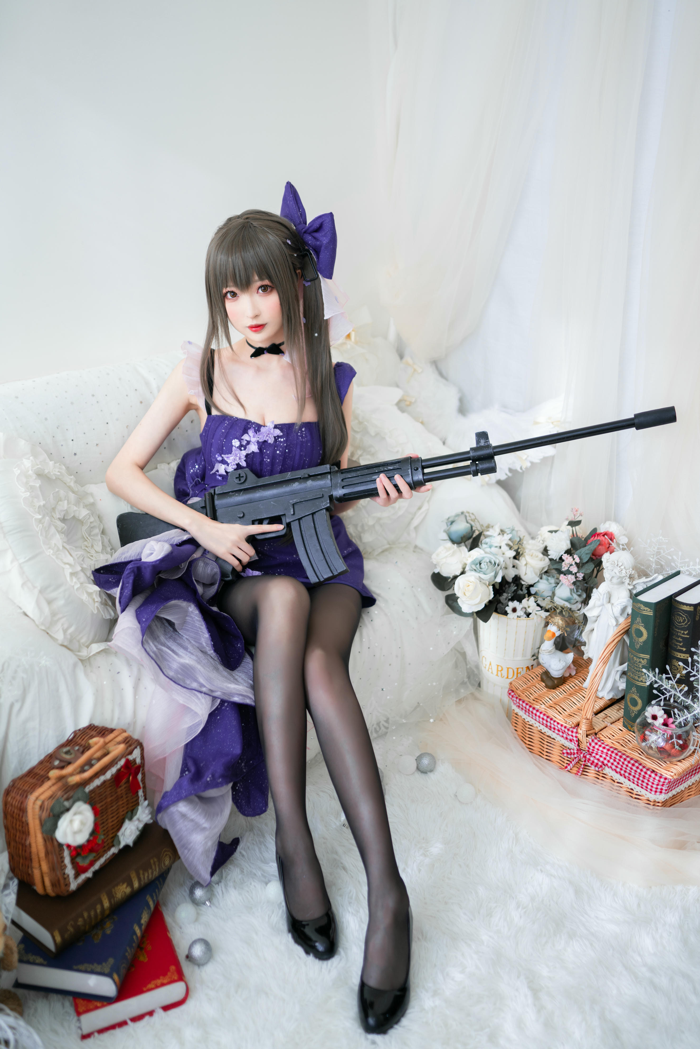 [喵糖映画] VOL.354 蓝裙蝶[20P／455MB]_第1集