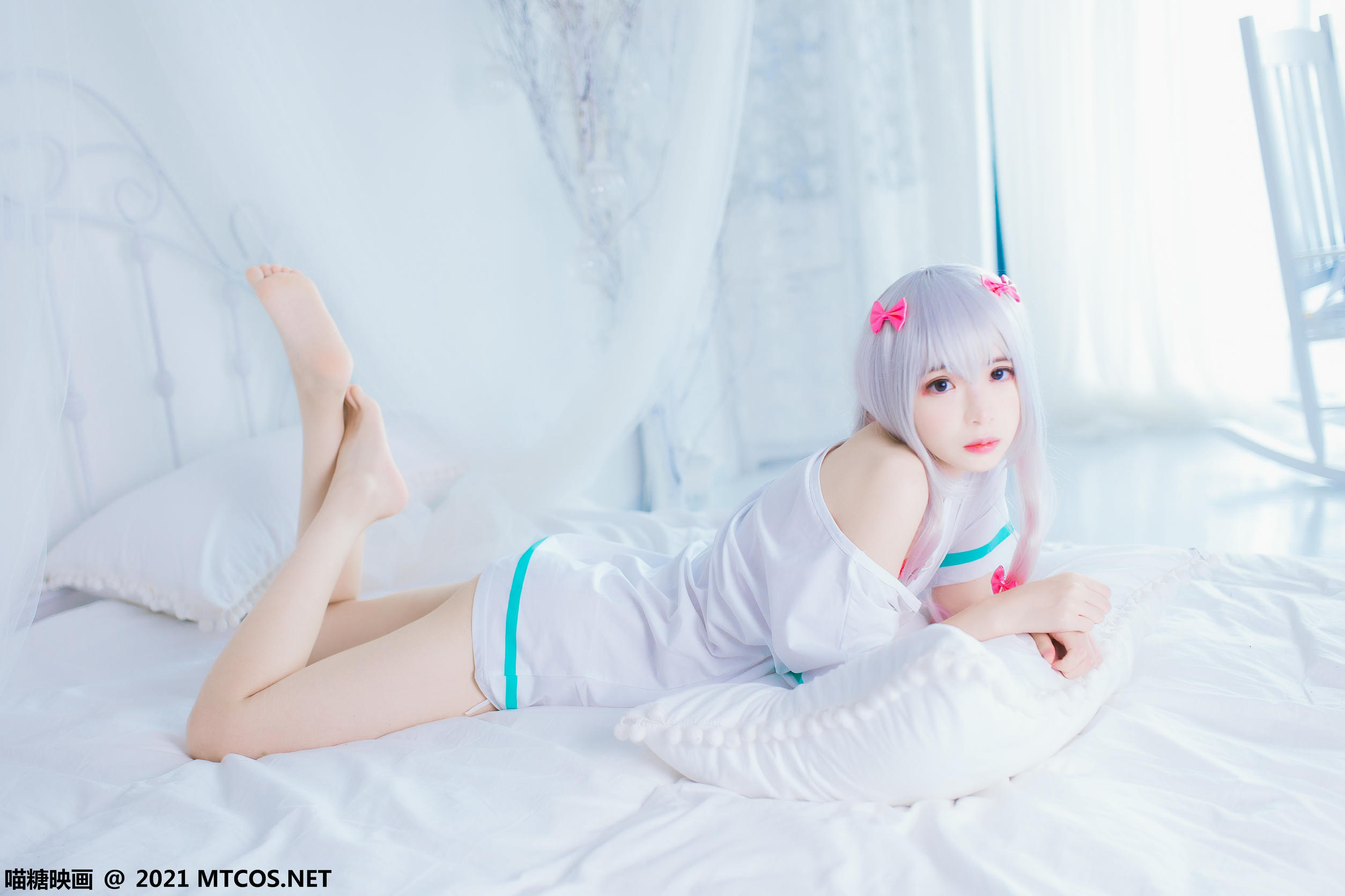 [喵糖映画] VOL.359 纱雾和白猫[22P／235MB]_第1集