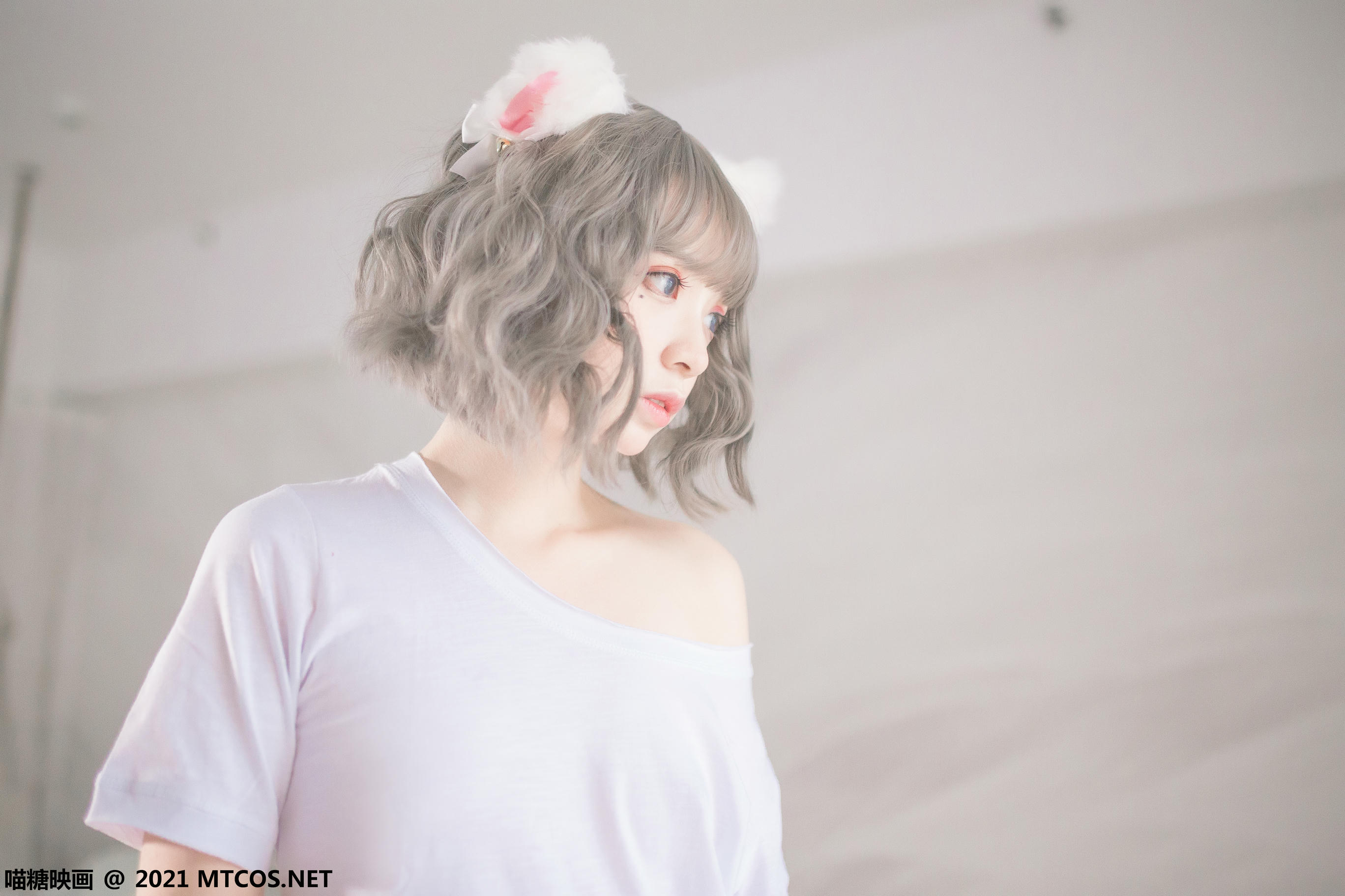 [喵糖映画] VOL.359 纱雾和白猫[22P／235MB]_第1集