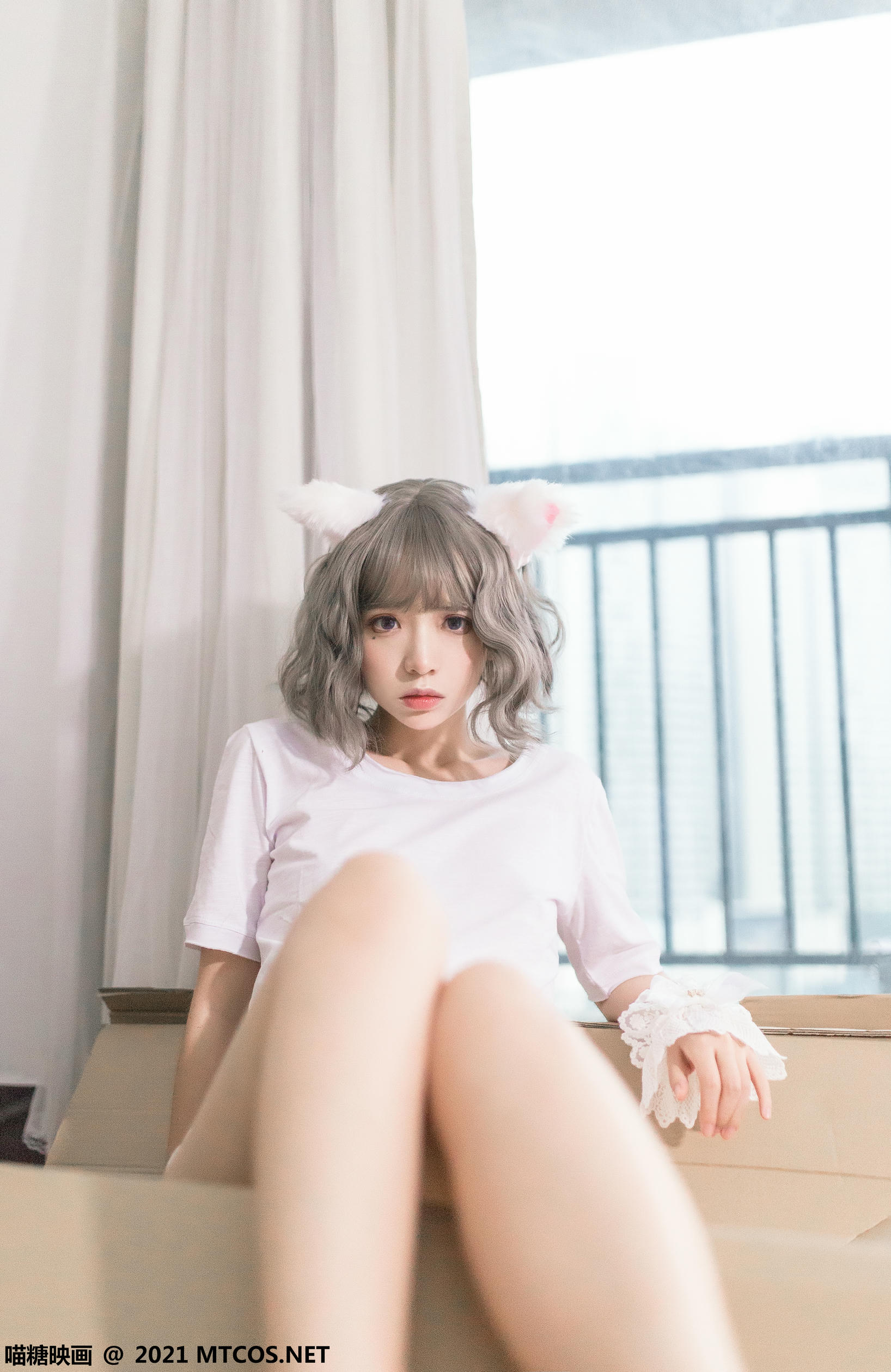 [喵糖映画] VOL.359 纱雾和白猫[22P／235MB]_第1集