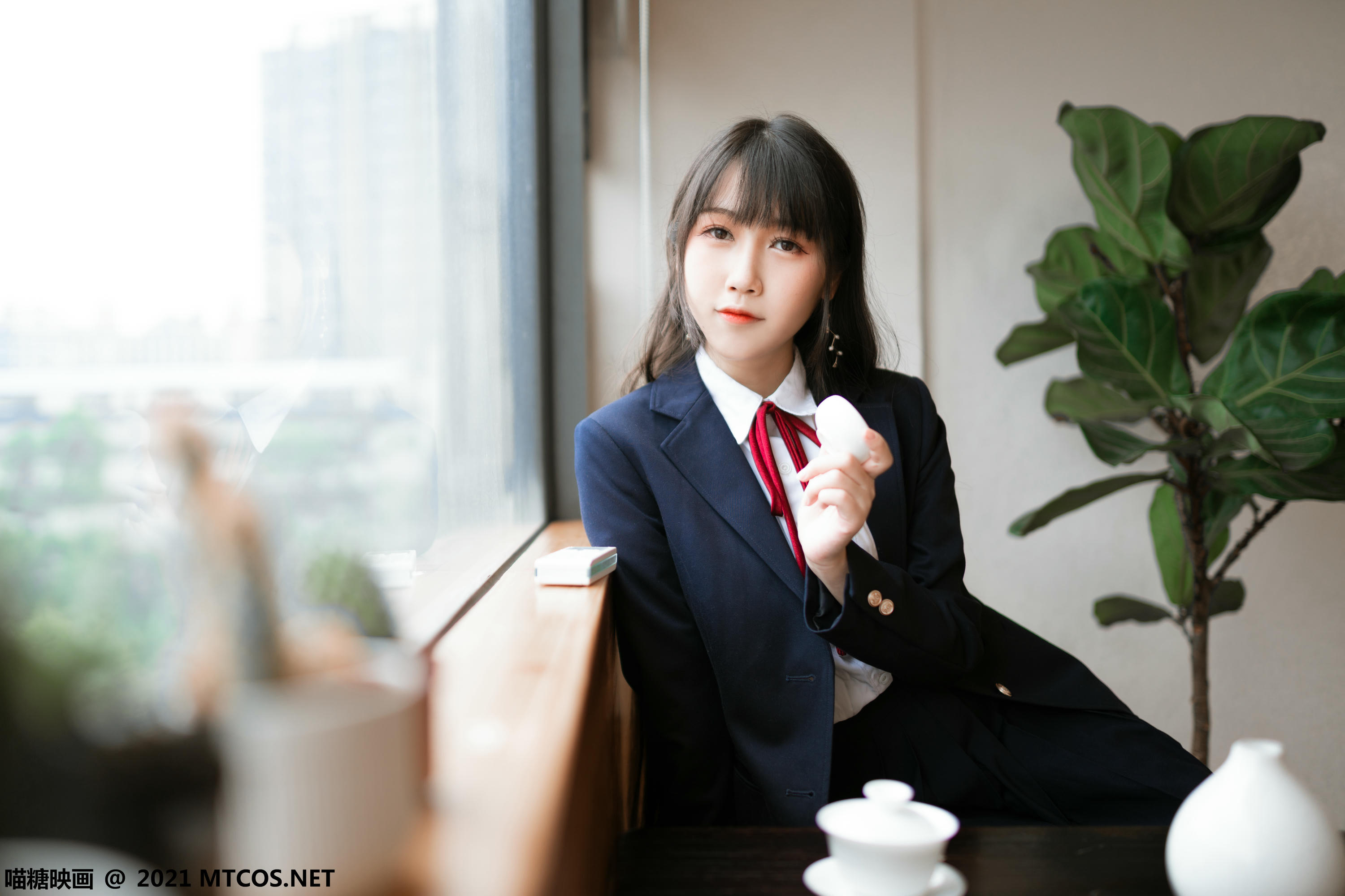 [喵糖映画] VOL.360 JK西装[38P／413MB]_第1集