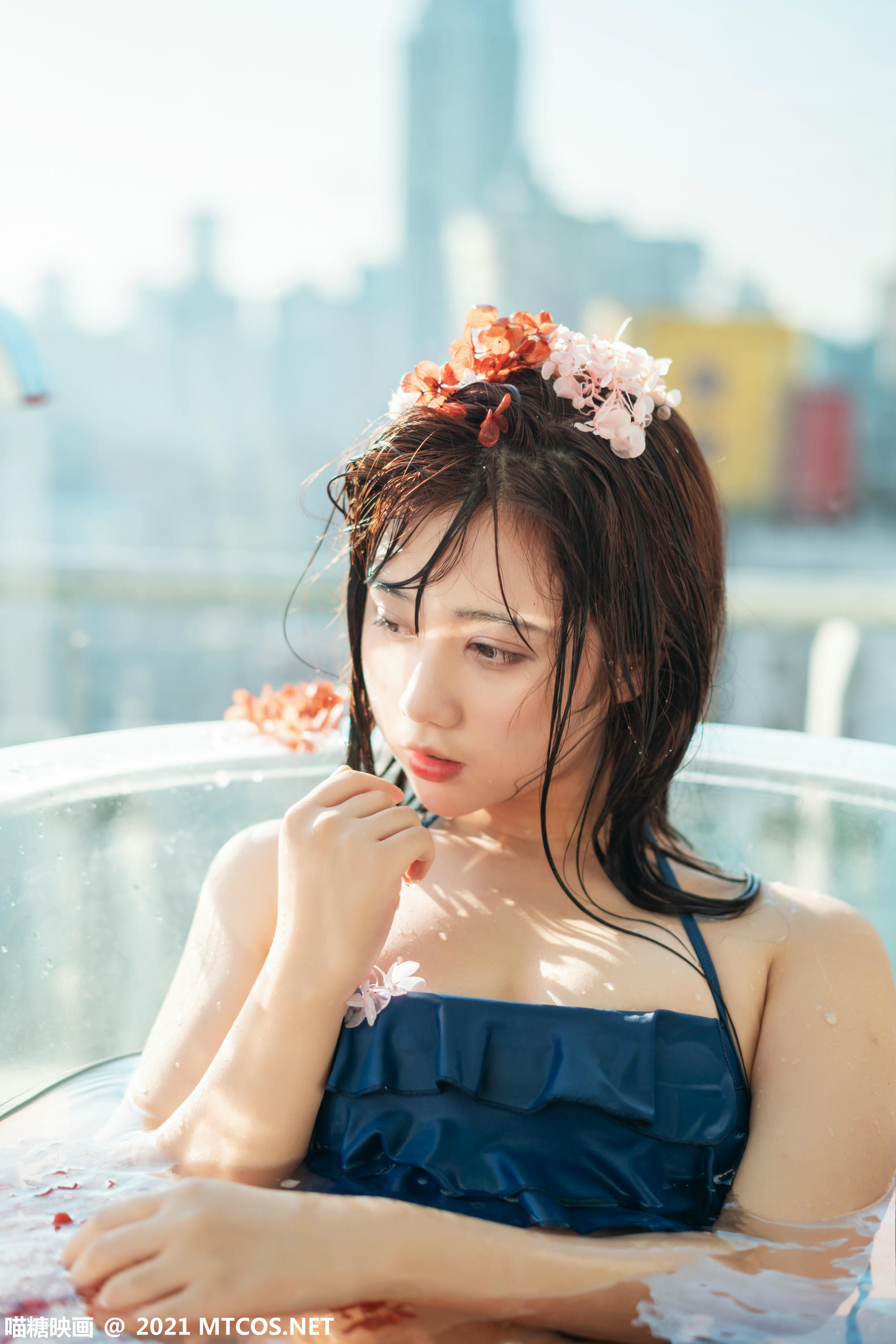 [喵糖映画] VOL.361 夏日沐浴[35P／675MB]_第2集