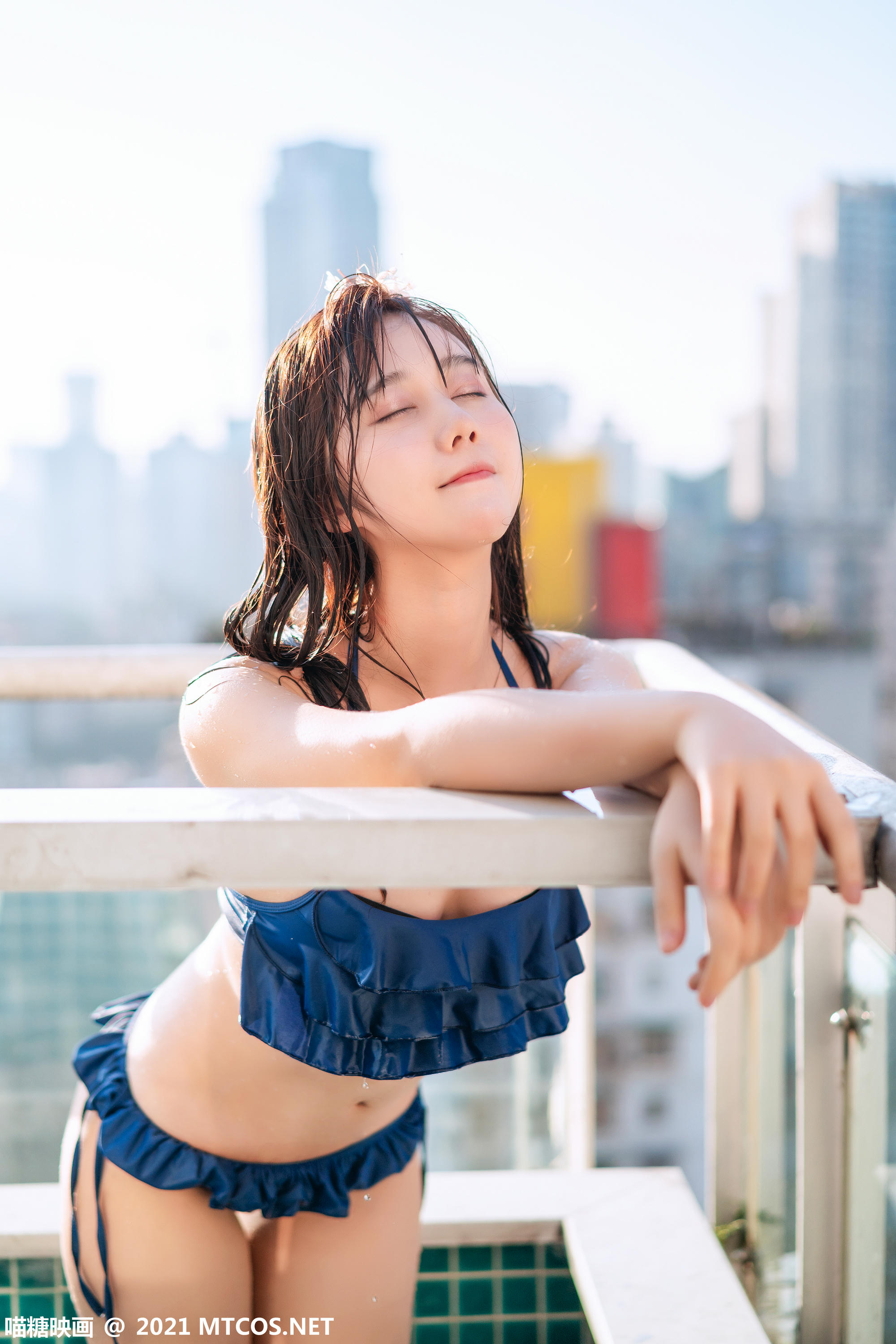 [喵糖映画] VOL.361 夏日沐浴[35P／675MB]_第2集