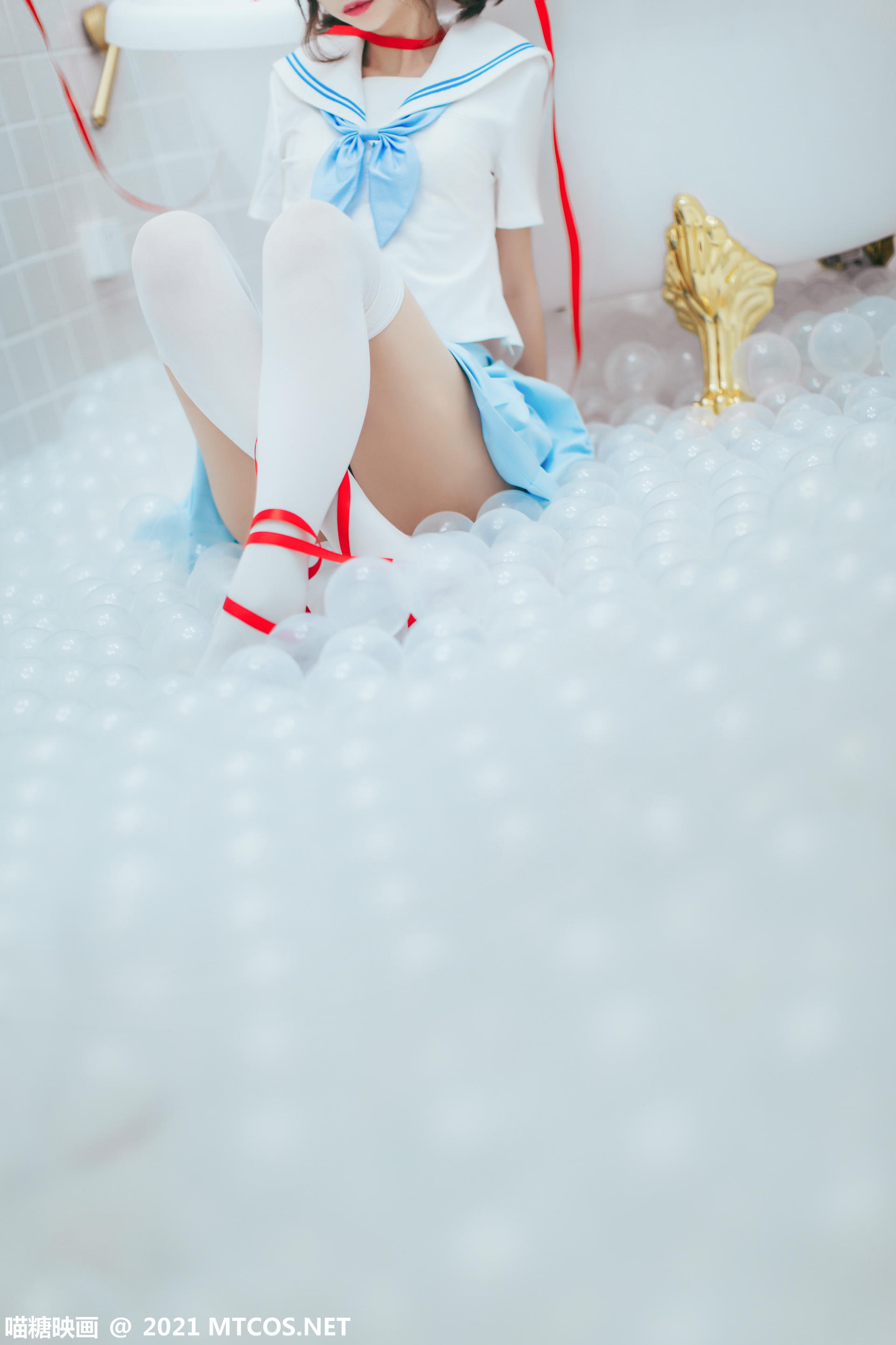 [喵糖映画] VOL.364 浴室JK[21P／249MB]_第1集