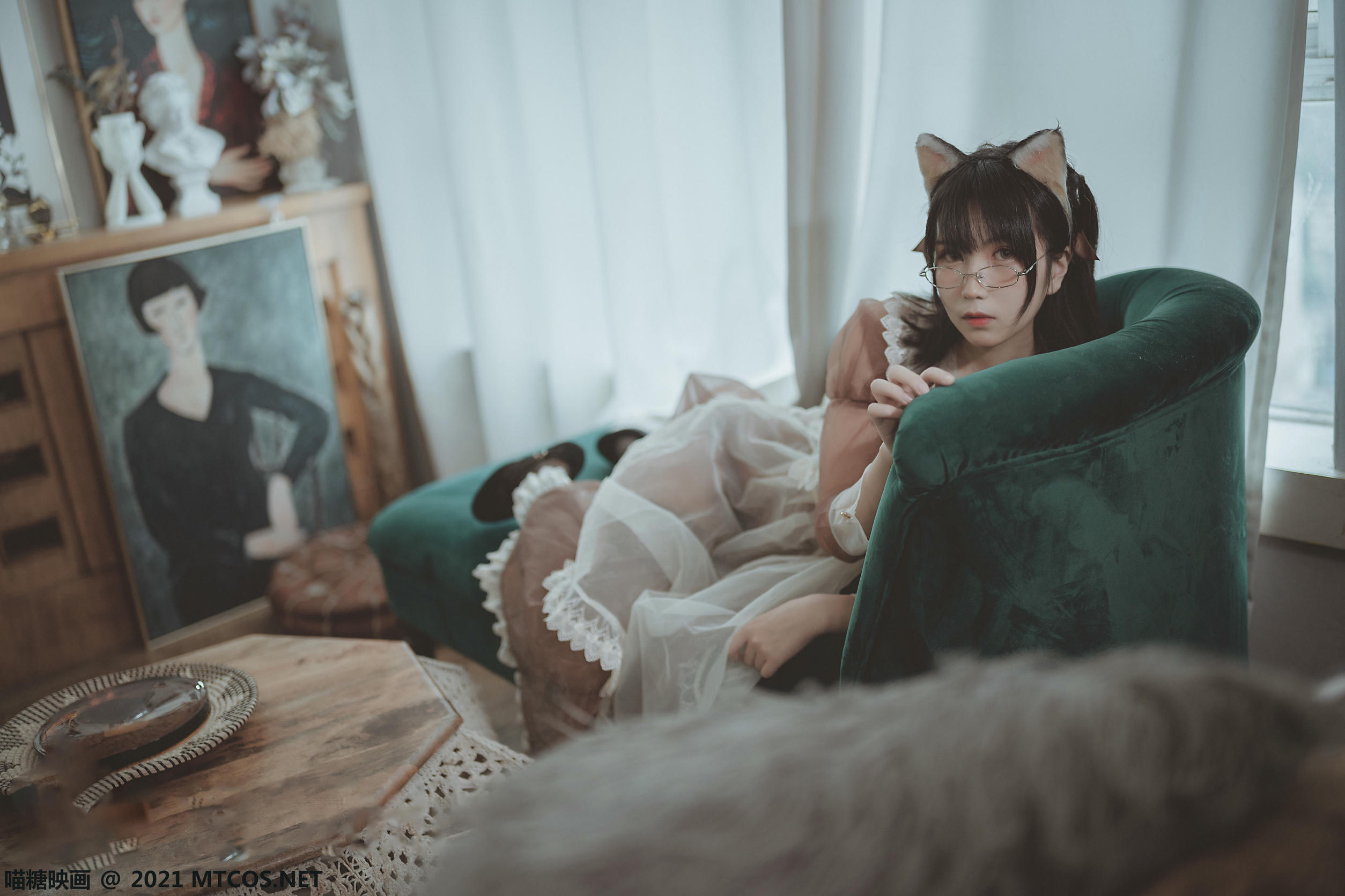 [喵糖映画] VOL.373 猫耳女仆[20P／212MB]_第1集