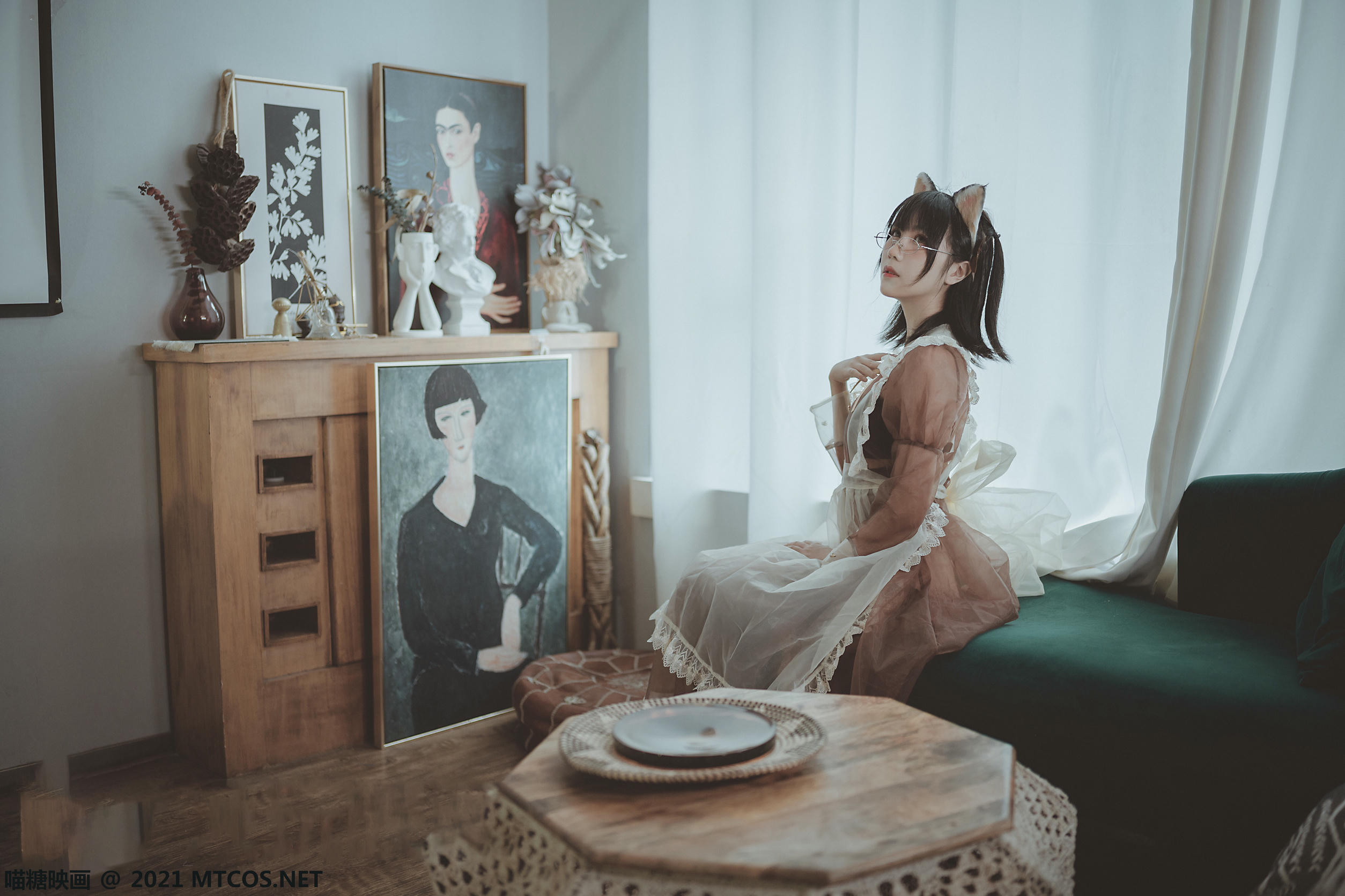 [喵糖映画] VOL.373 猫耳女仆[20P／212MB]_第1集